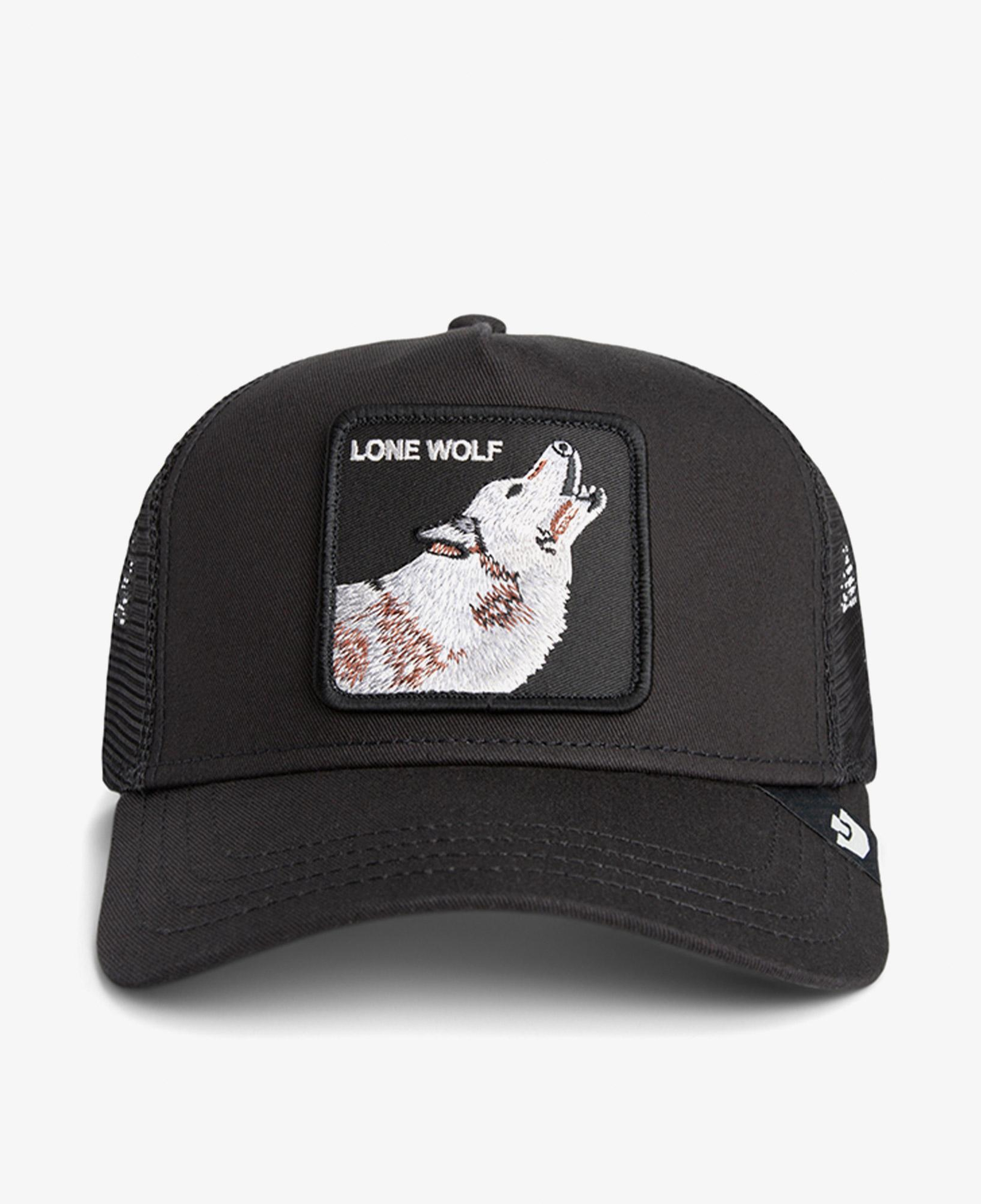 Goorin Bros Lone Wolf Trucker Unisex Siyah Şapka