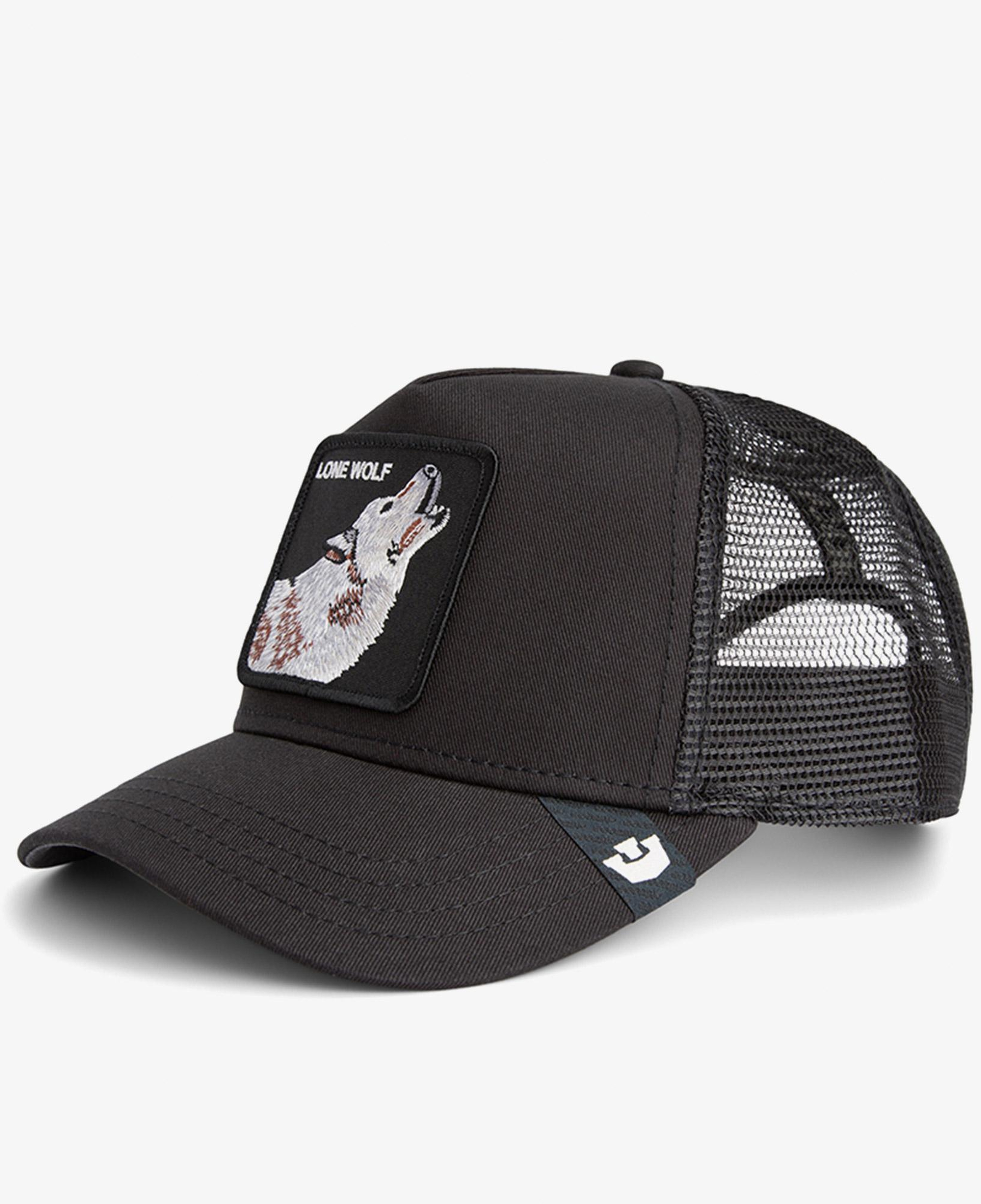 Goorin Bros Lone Wolf Trucker Unisex Siyah Şapka