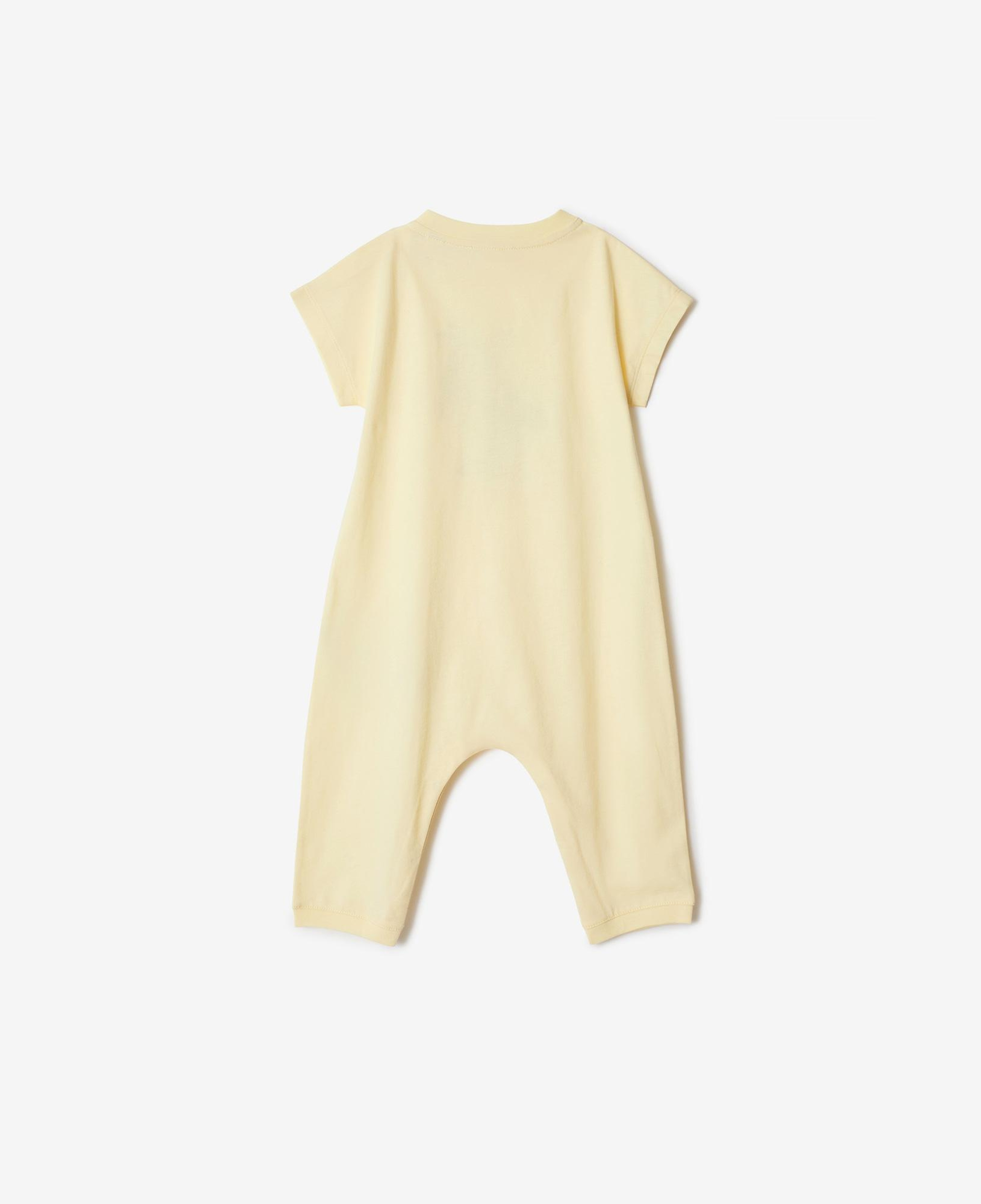 Burberry Jensen Bee Bee Cotton Playsuit Çocuk Sarı Tulum