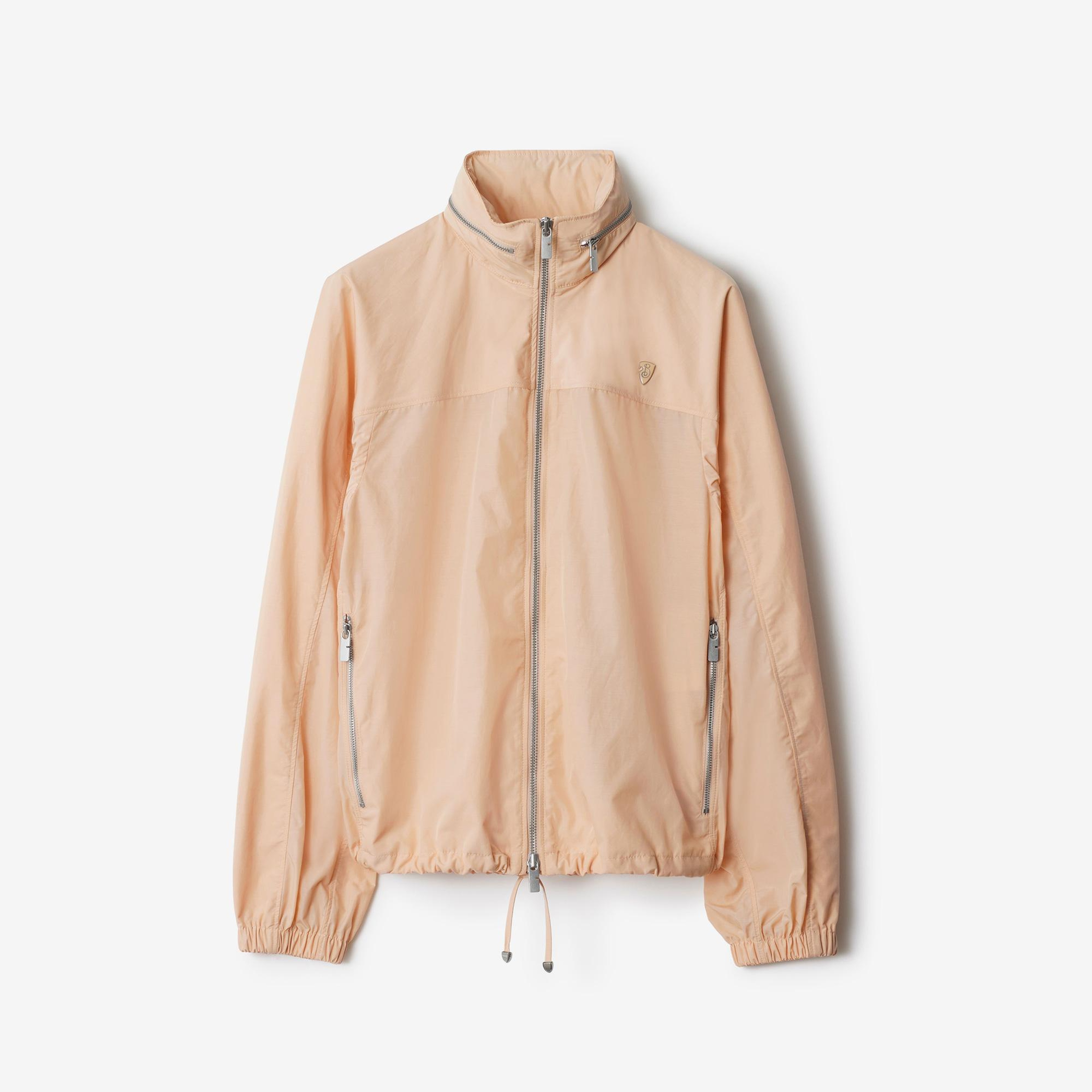 Burberry Giu Nylon Cotton Kadın Krem Ceket