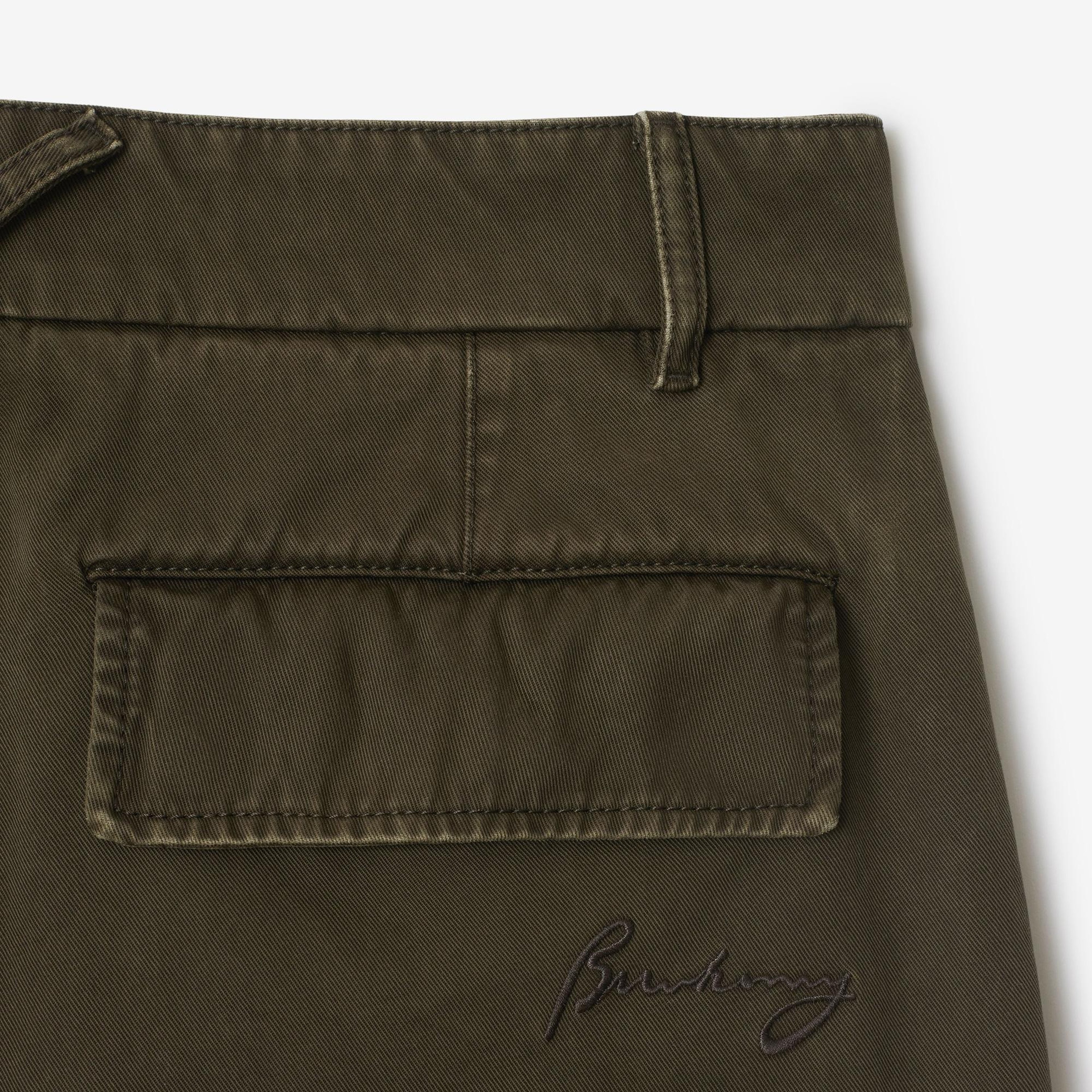 Burberry Casual Erkek Haki Pantolon