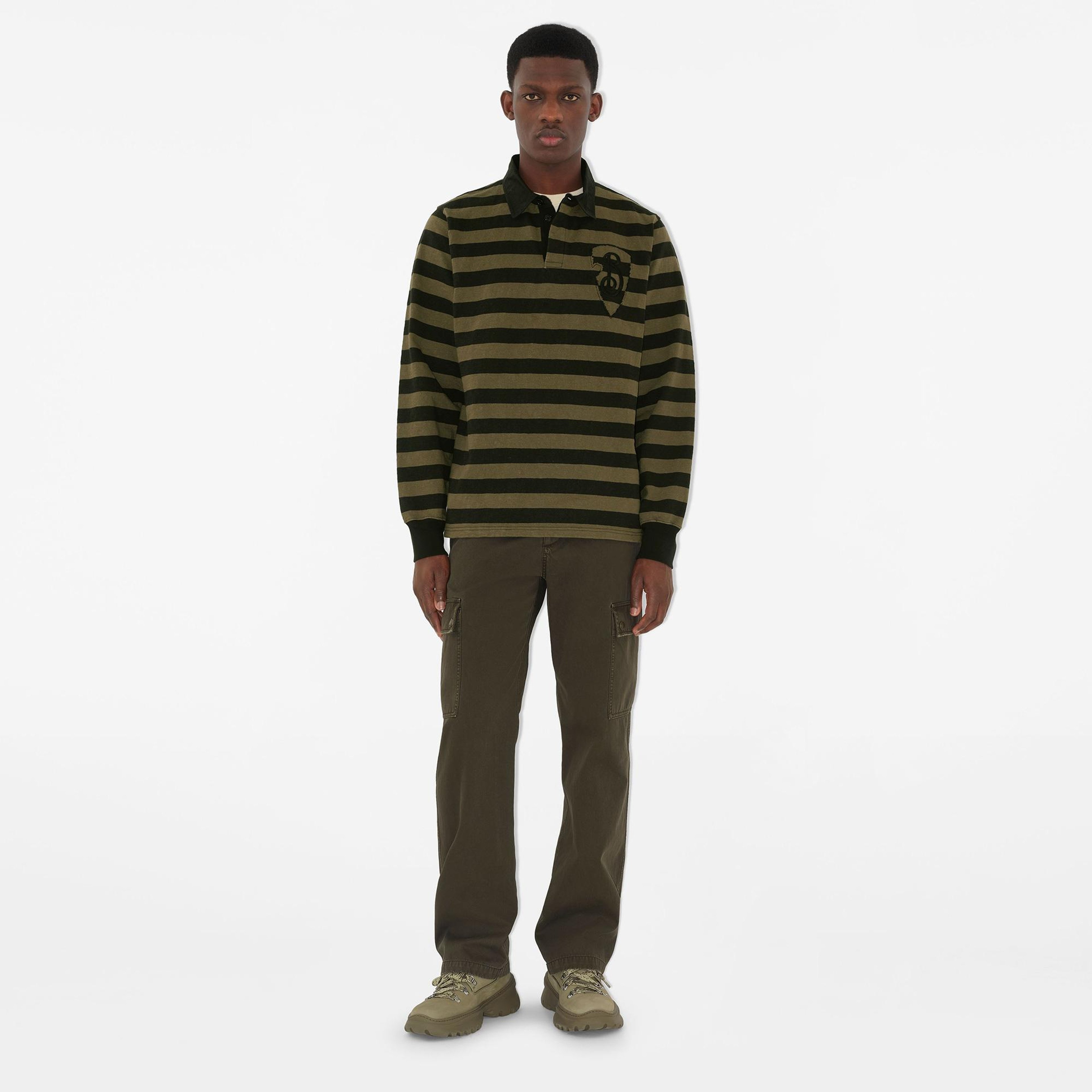 Burberry Casual Erkek Haki Pantolon