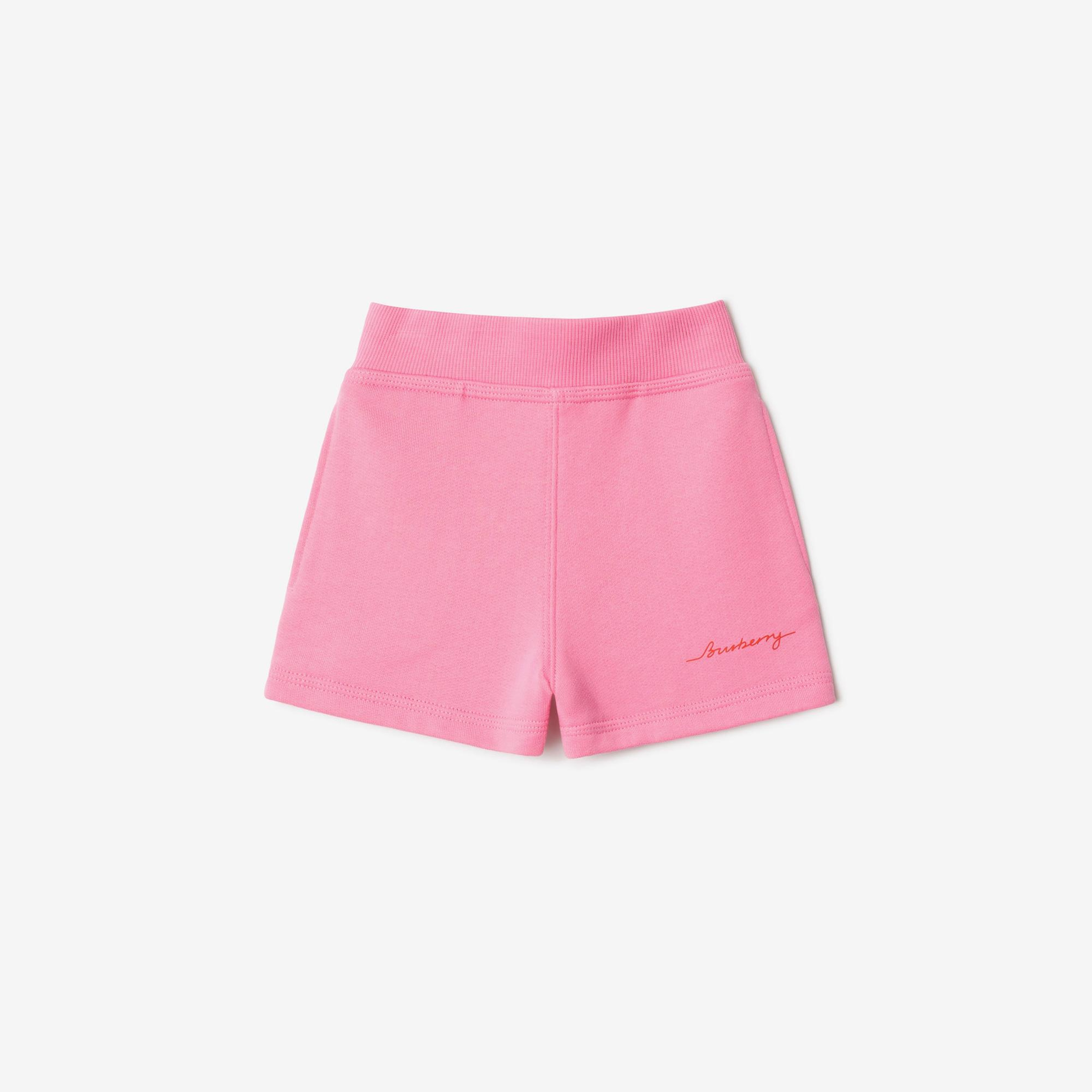 Burberry Caterina Cotton Çocuk Pembe Şort