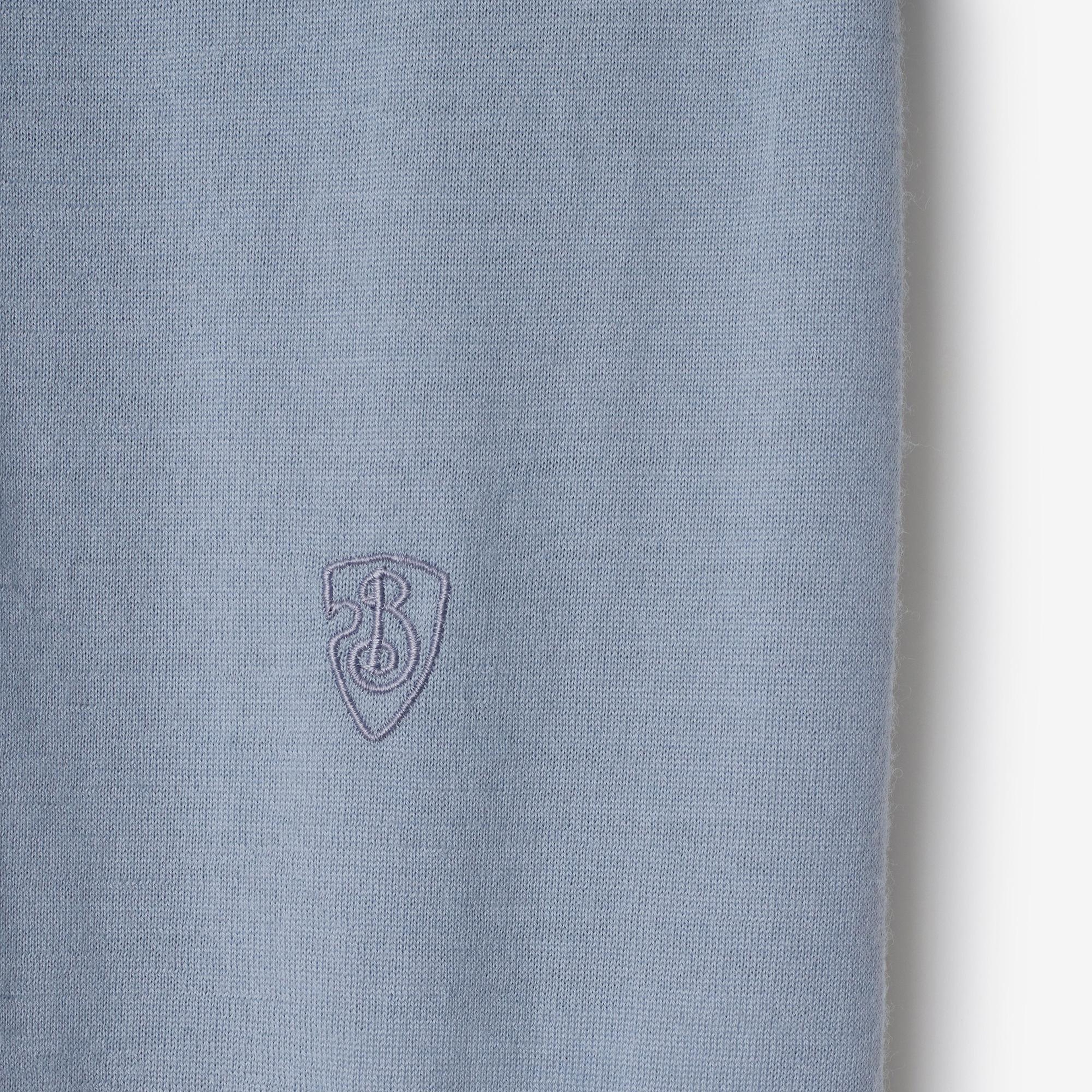 Burberry Uv Wool Top Kadın Mavi Triko