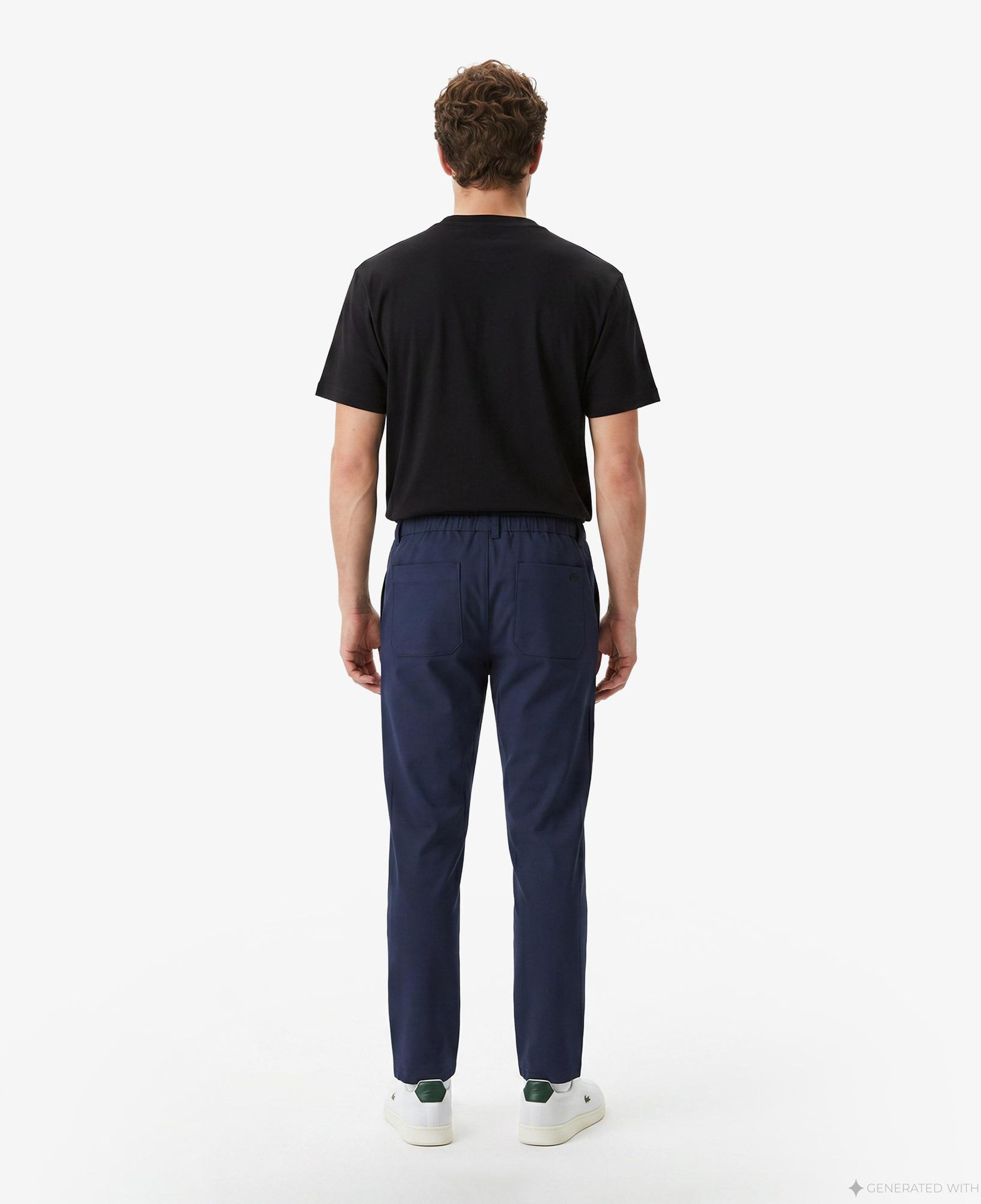 Lacoste Erkek Tapered Fit Lacivert Pantolon