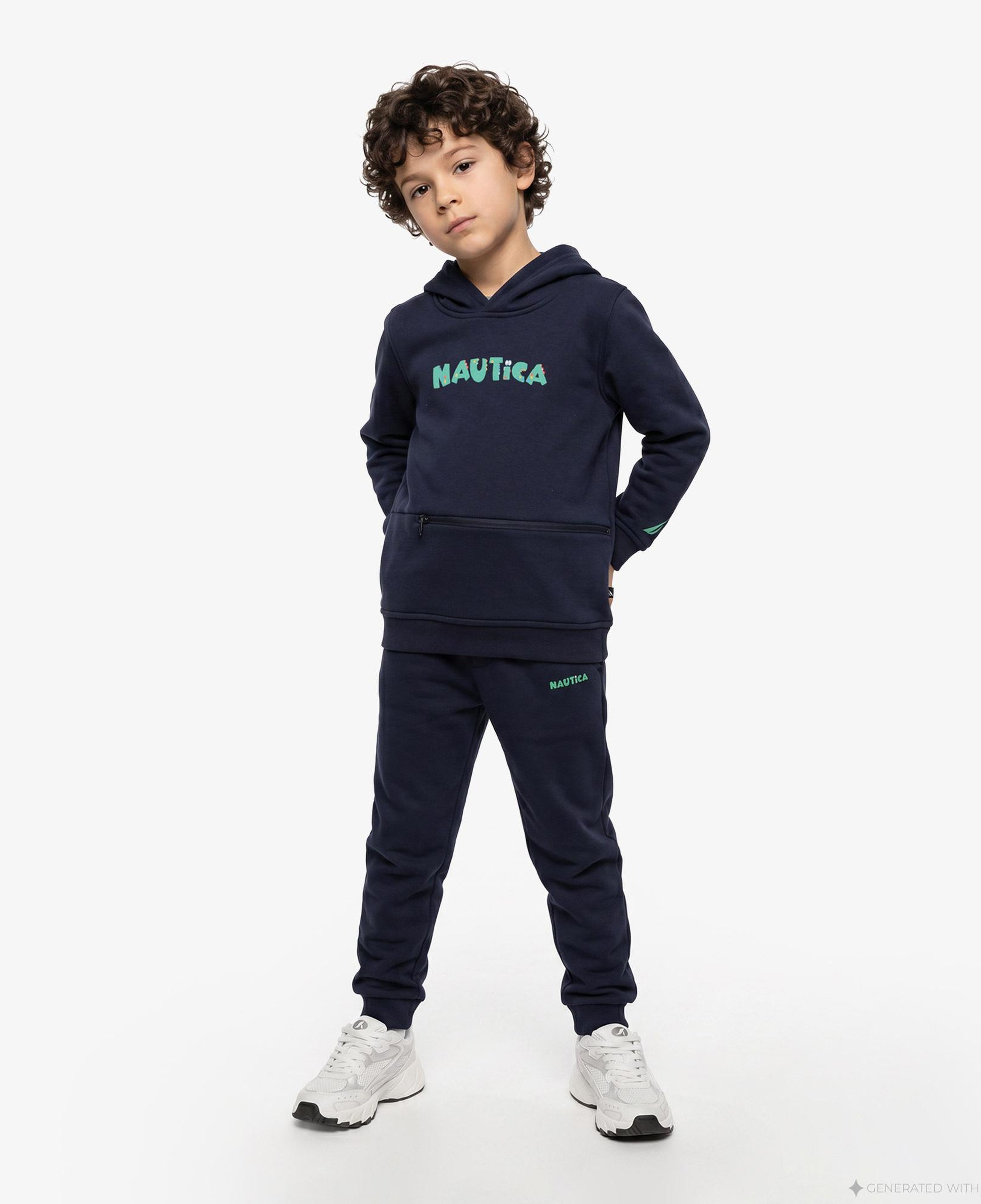 Nautica Knit Active Top Çocuk Lacivert Sweatshirt