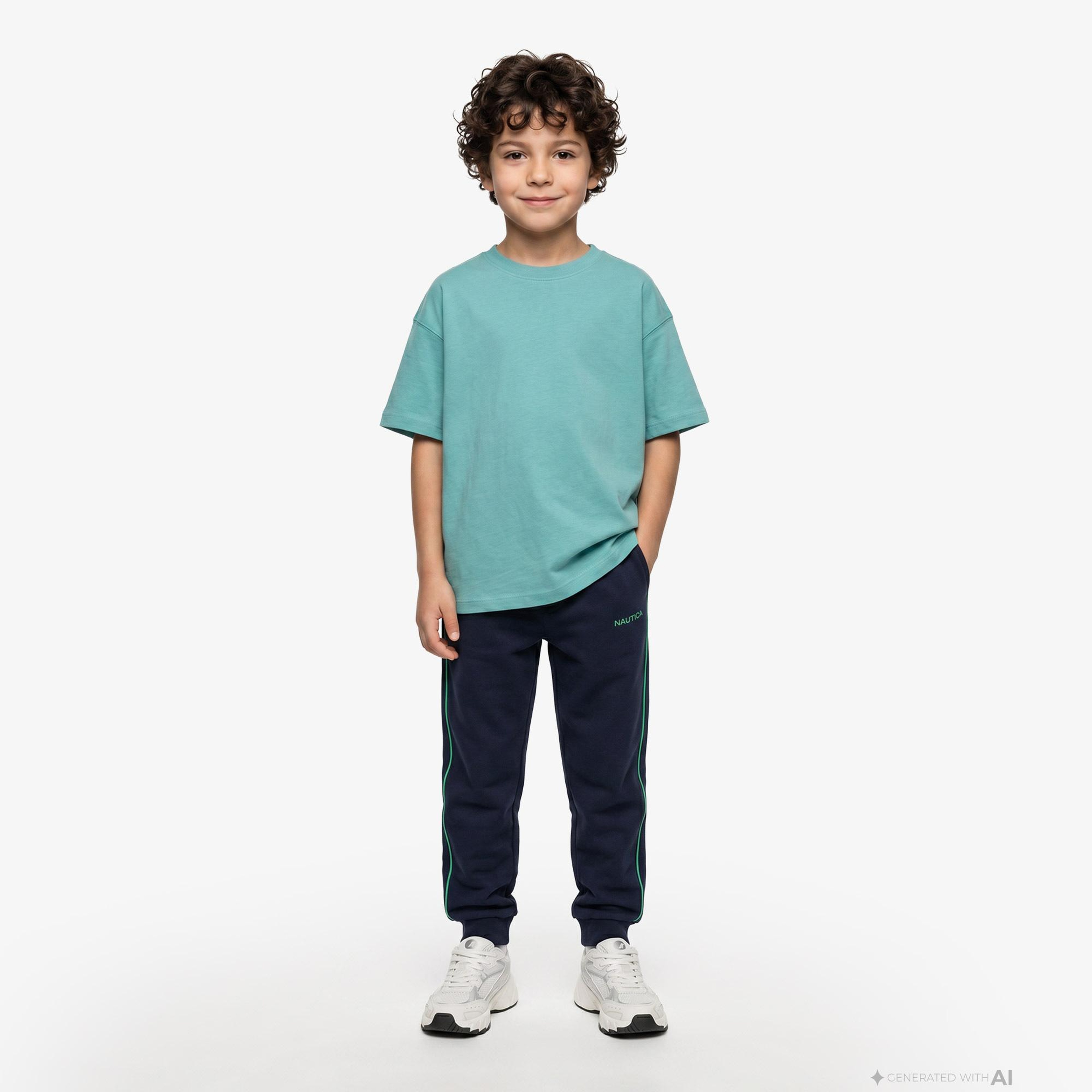 Nautica Knit Active Bottom Çocuk Lacivert Eşofman Altı