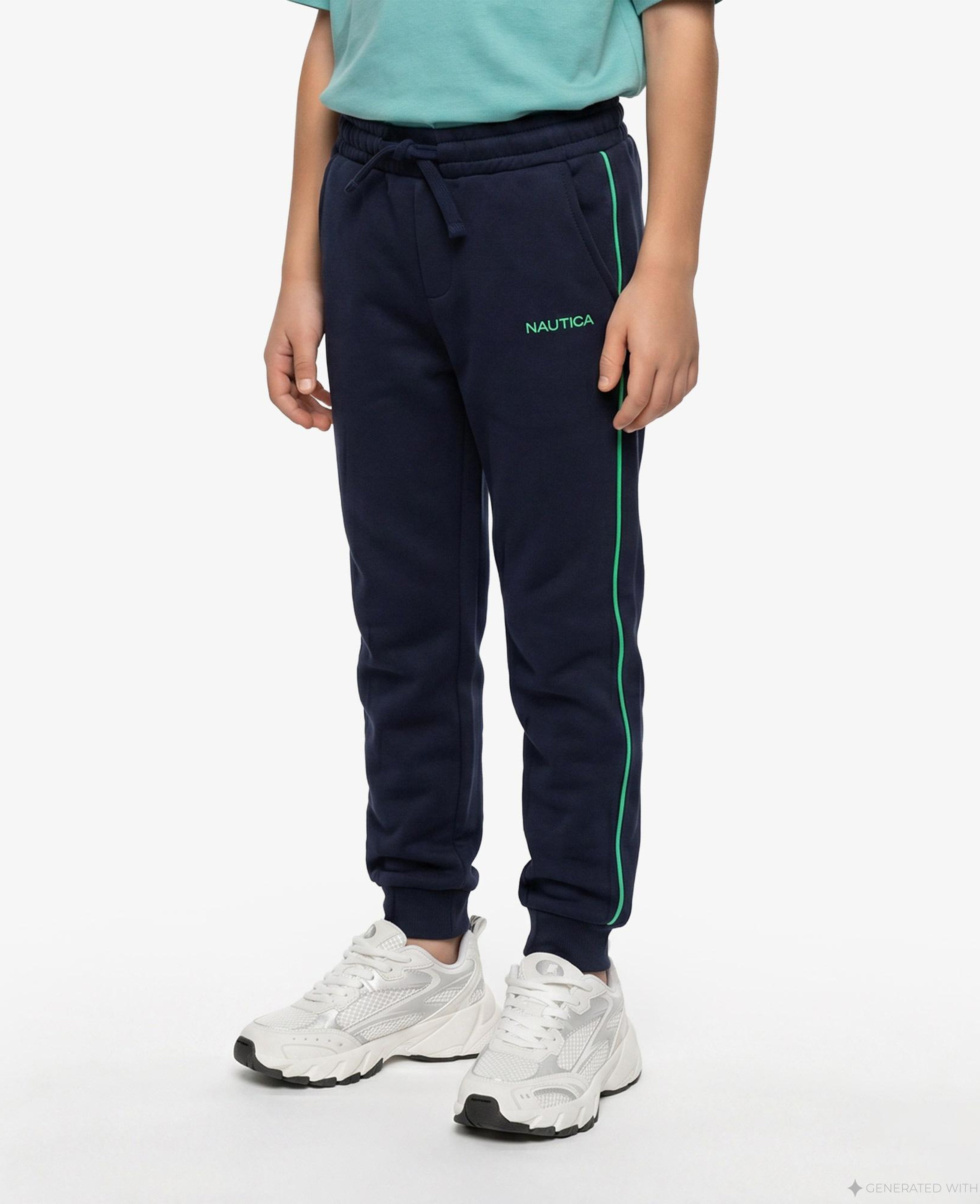 Nautica Knit Active Bottom Çocuk Lacivert Eşofman Altı