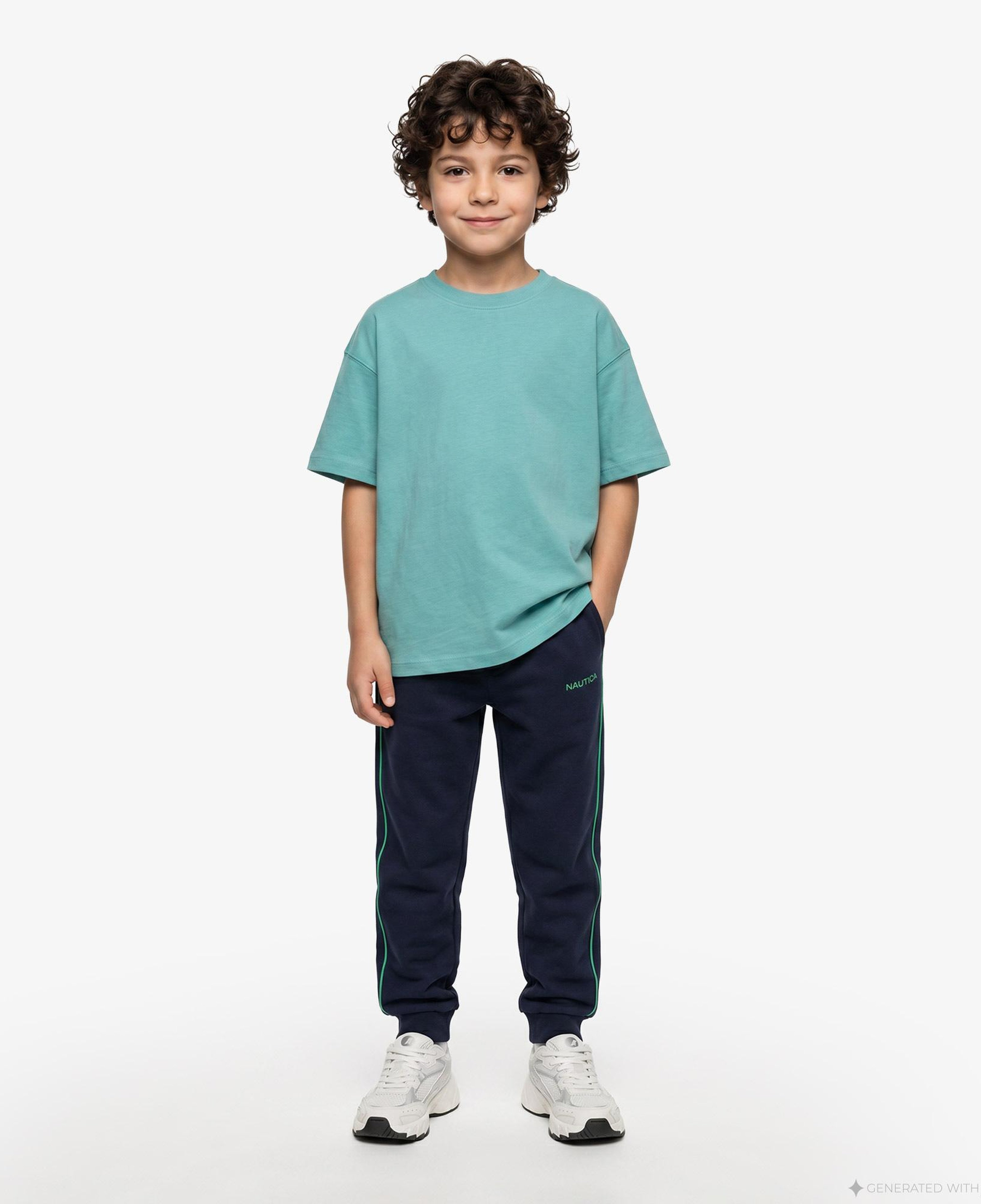 Nautica Knit Active Bottom Çocuk Lacivert Eşofman Altı