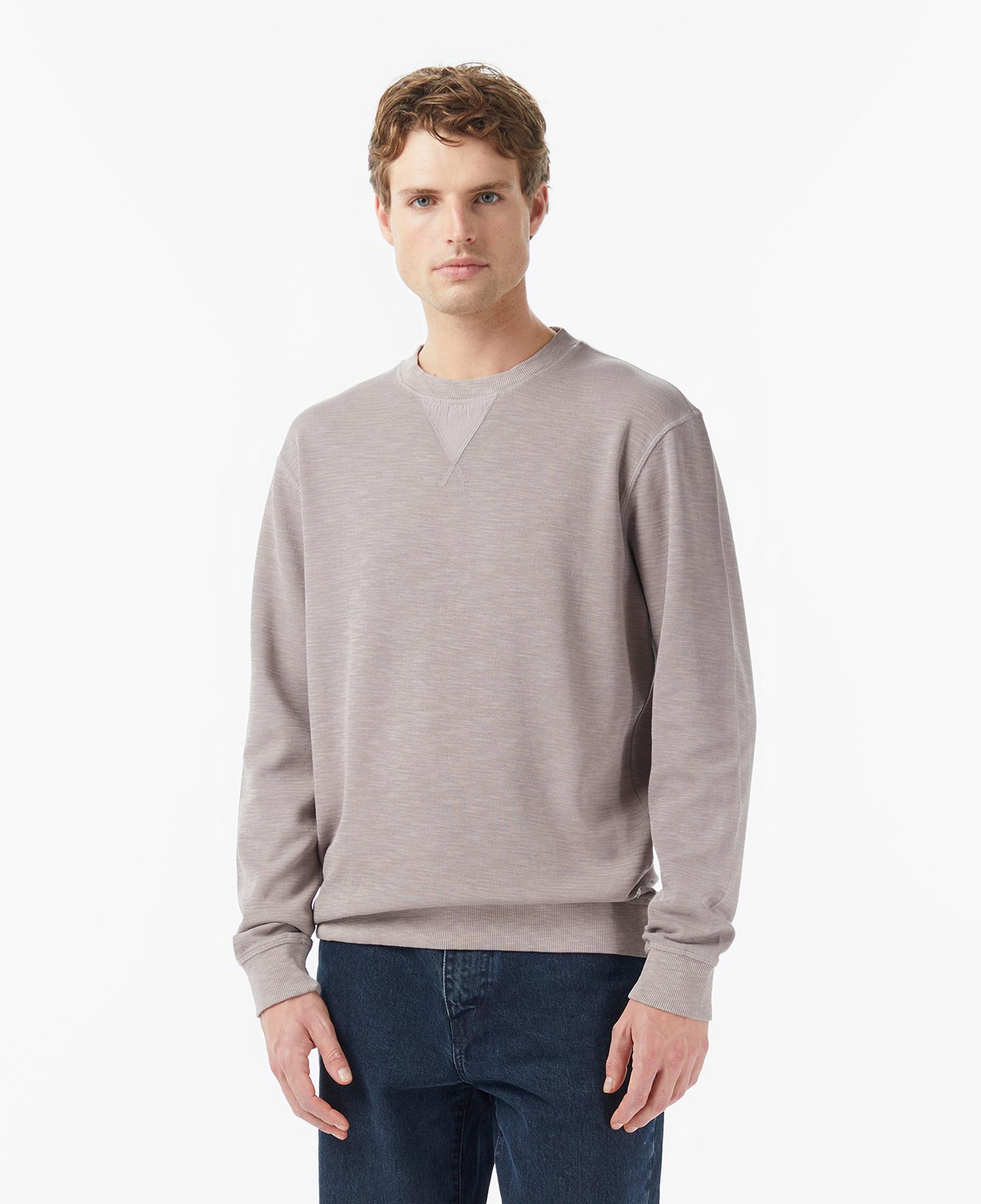 Scotch&Soda G/D Structured Erkek Bej Sweatshirt