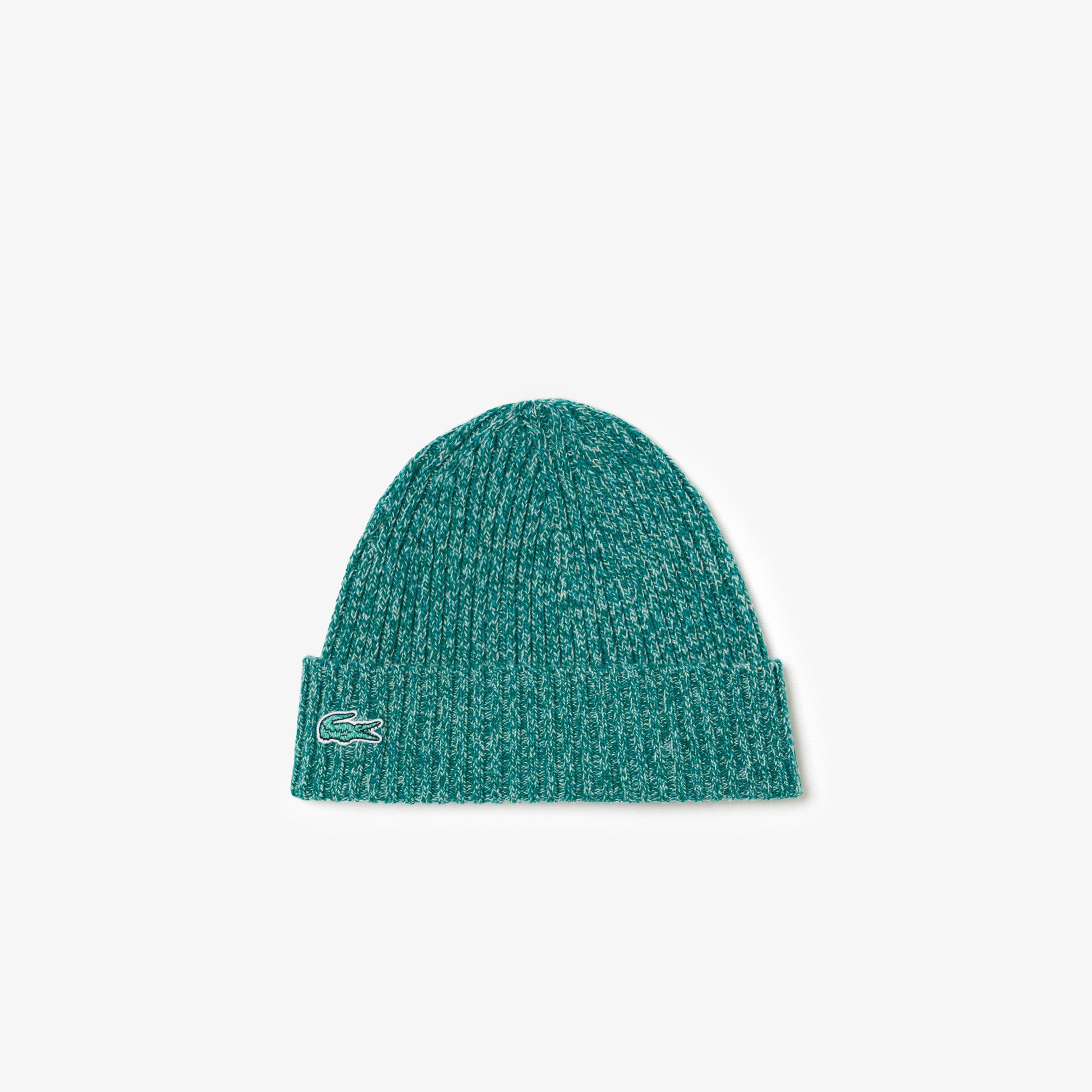 Unisex Yün Yeşil Bere