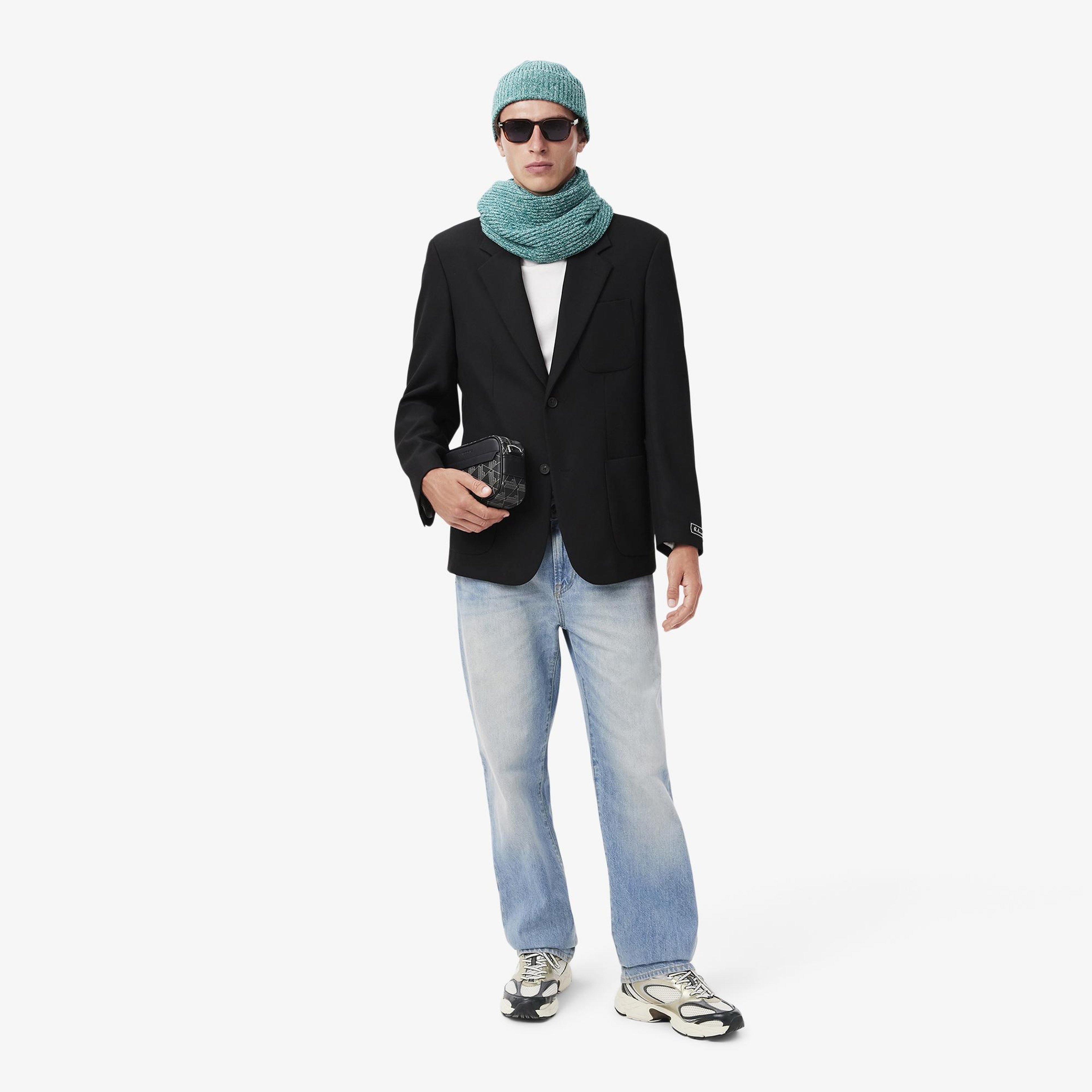 Unisex Yün Yeşil Bere