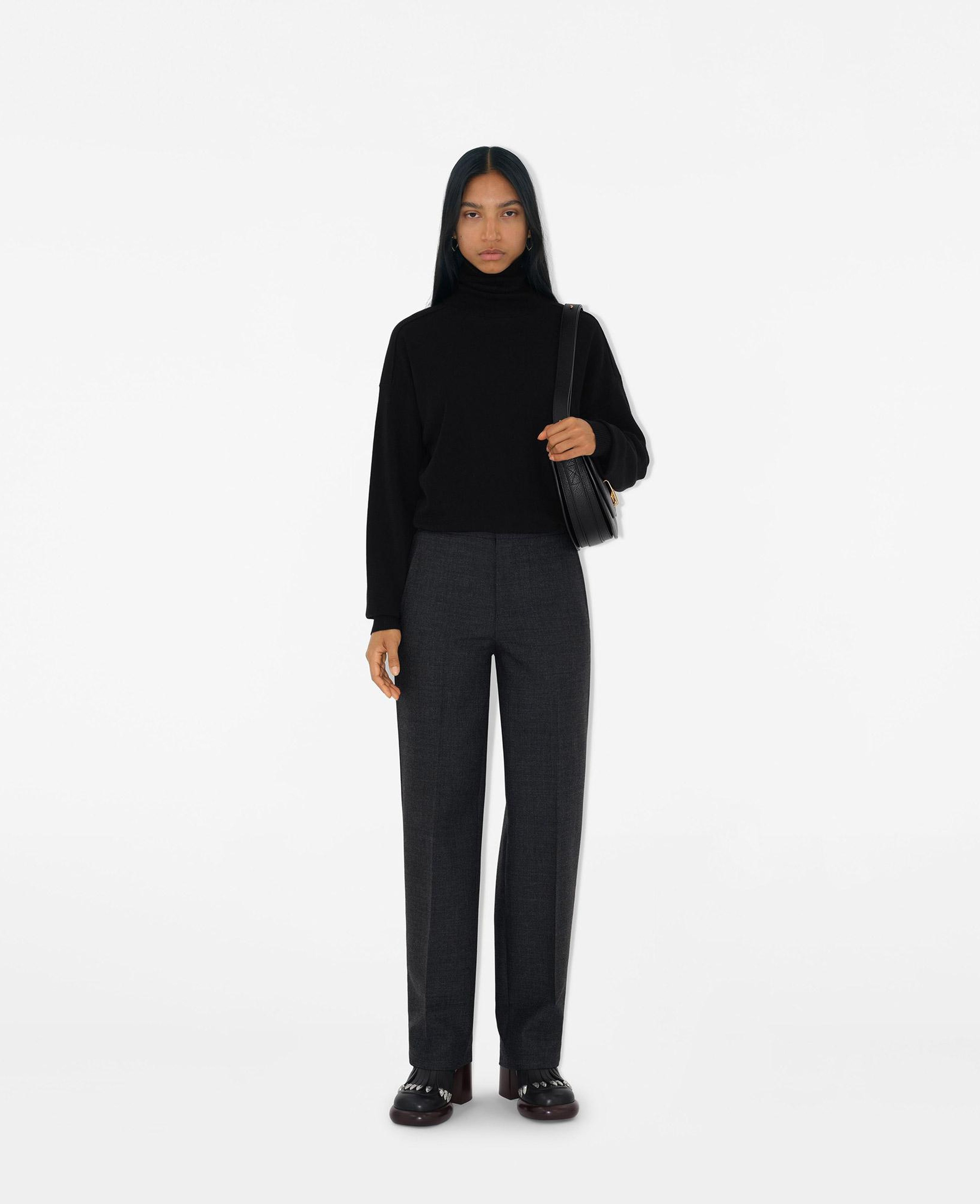 Burberry Kadın Siyah Yün Triko