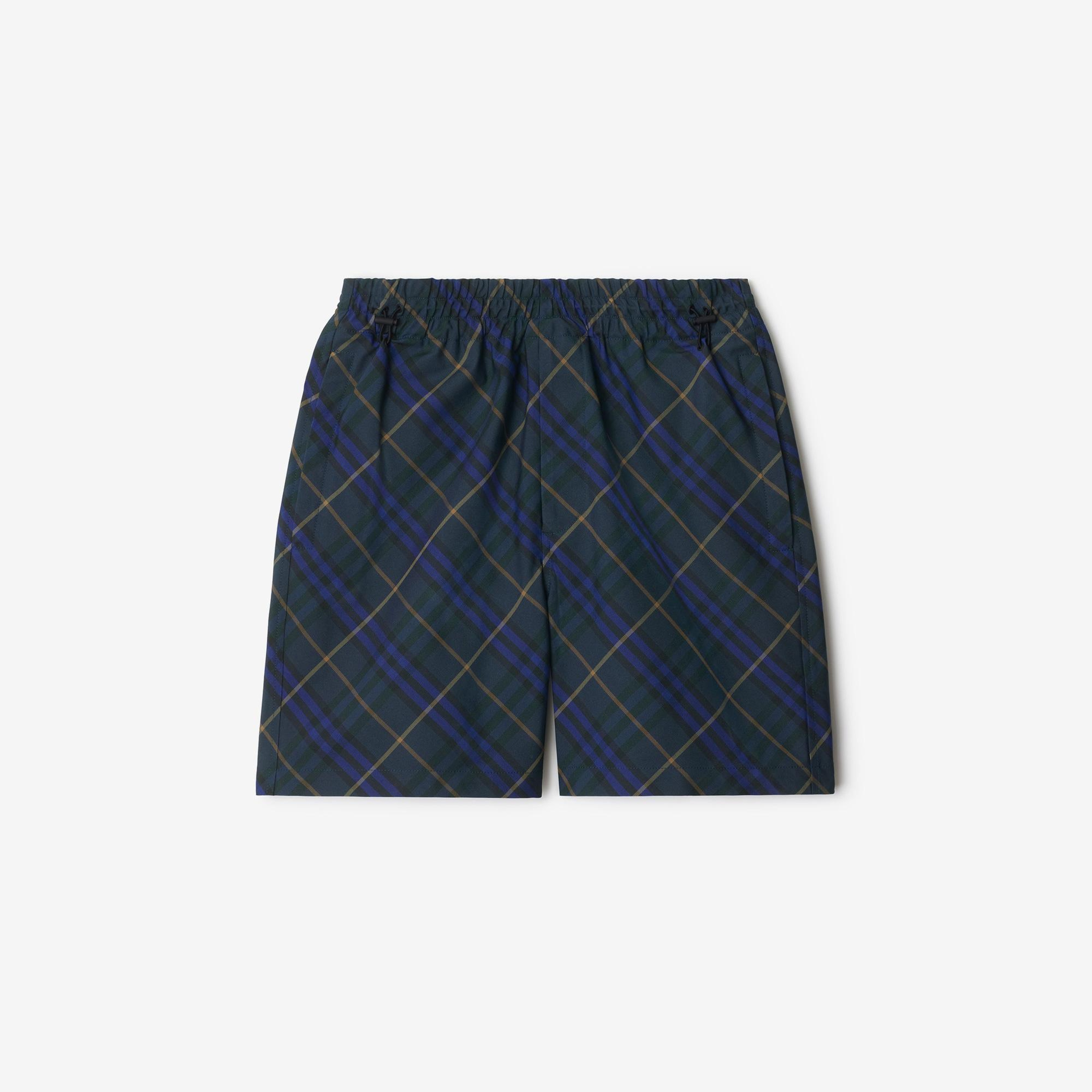 Burberry Tec Twill Erkek Lacivert Şort