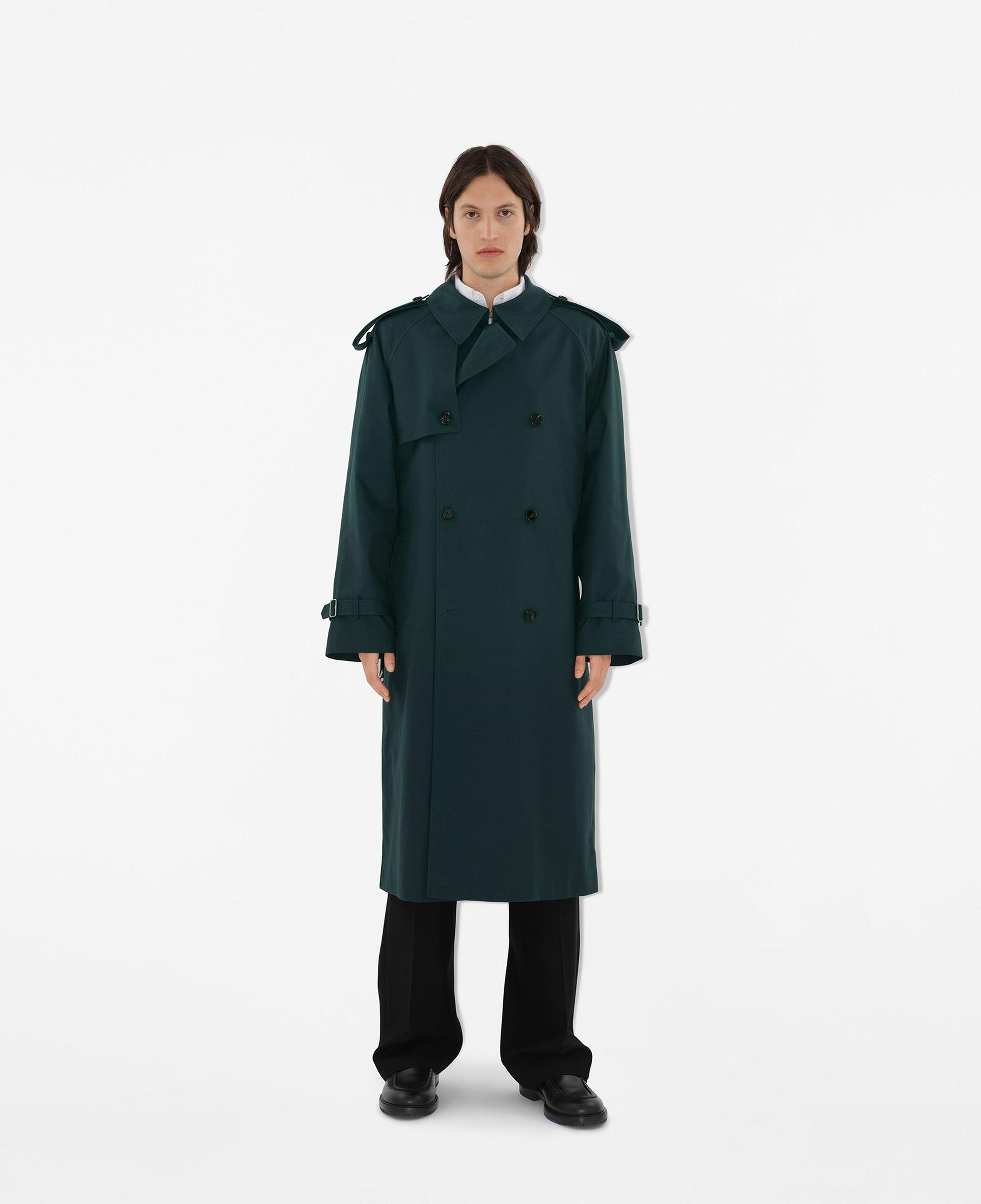 Burberry Erkek Gri Pardesu