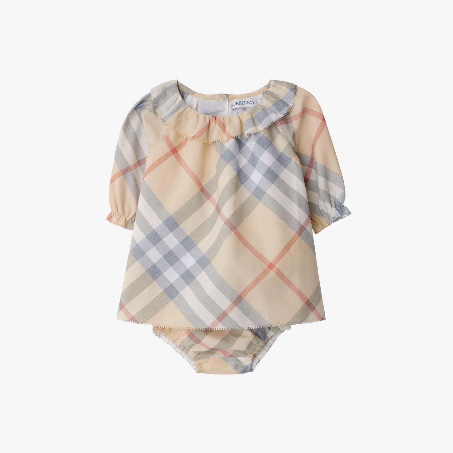 Burberry Çocuk Gri Elbise