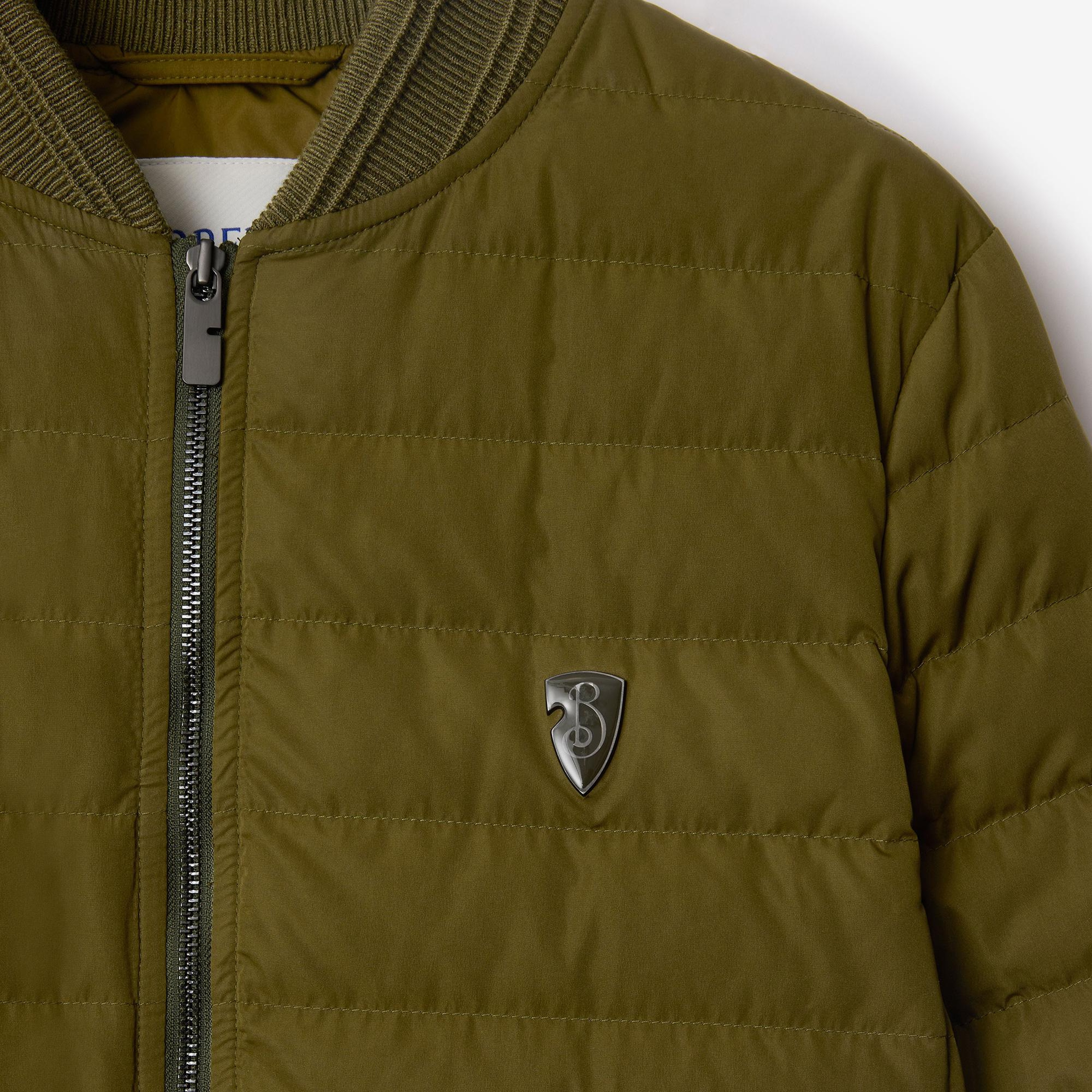 Burberry Tec Puffer Erkek Yeşil Mont