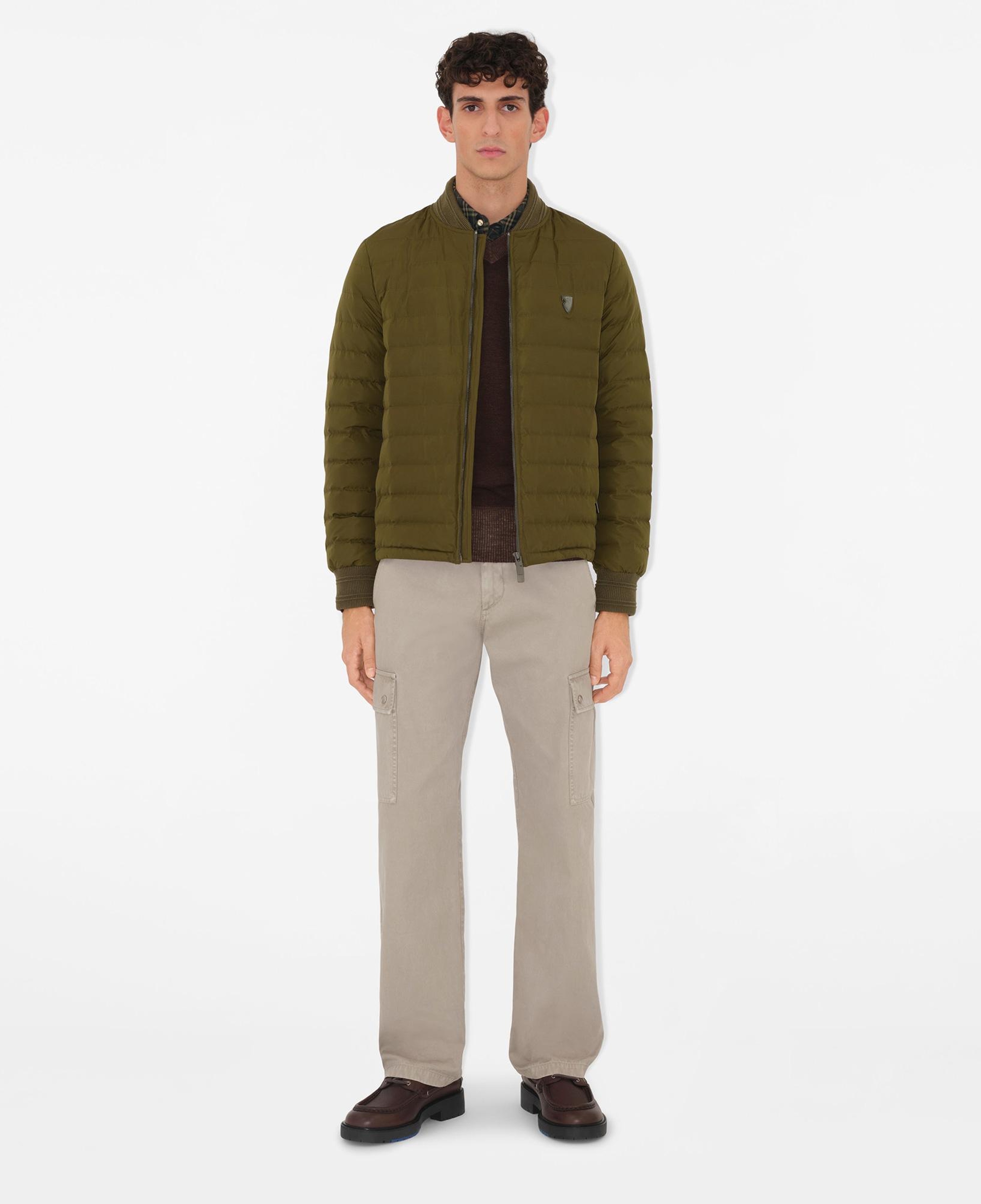 Burberry Tec Puffer Erkek Yeşil Mont