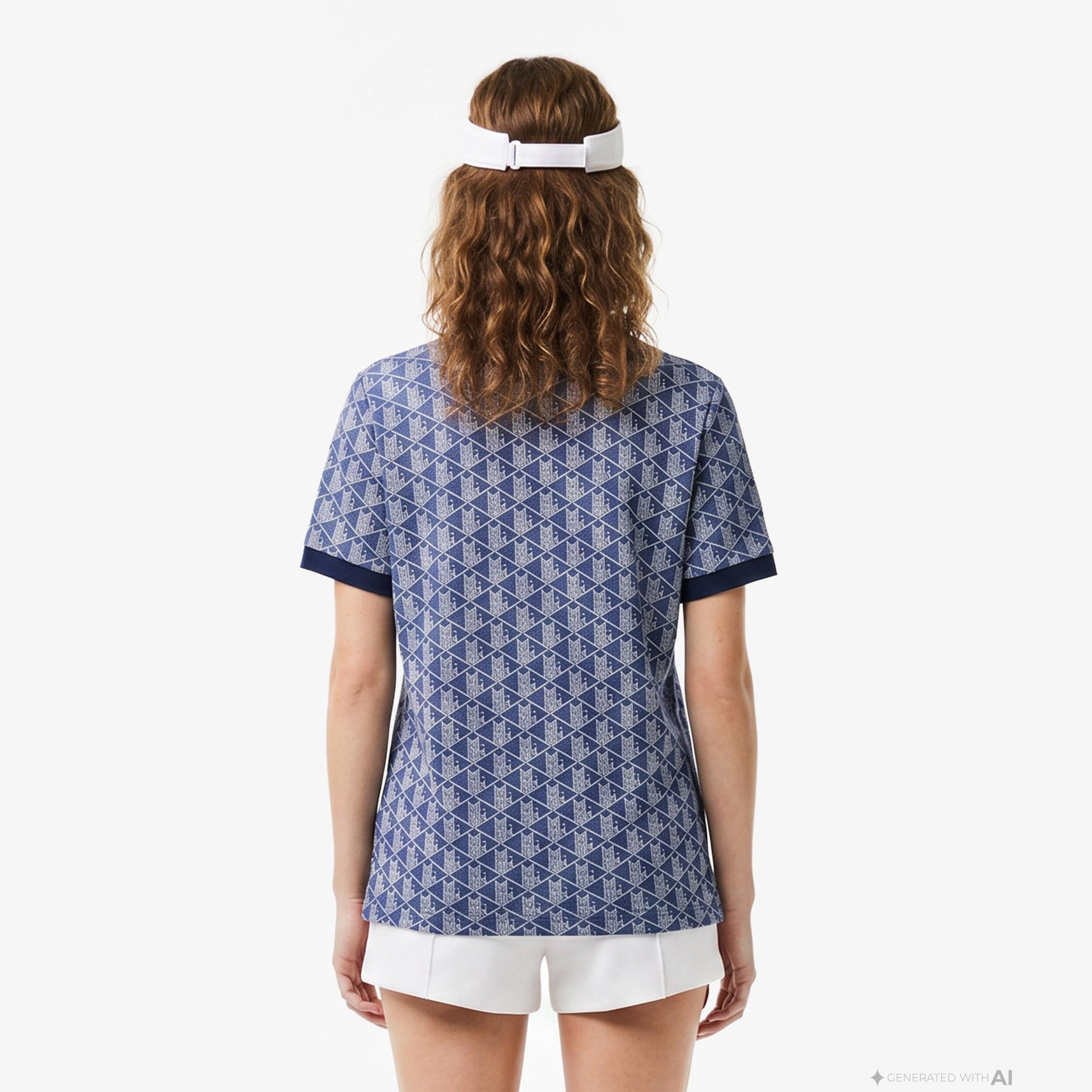 Lacoste Kadın Mavi Polo