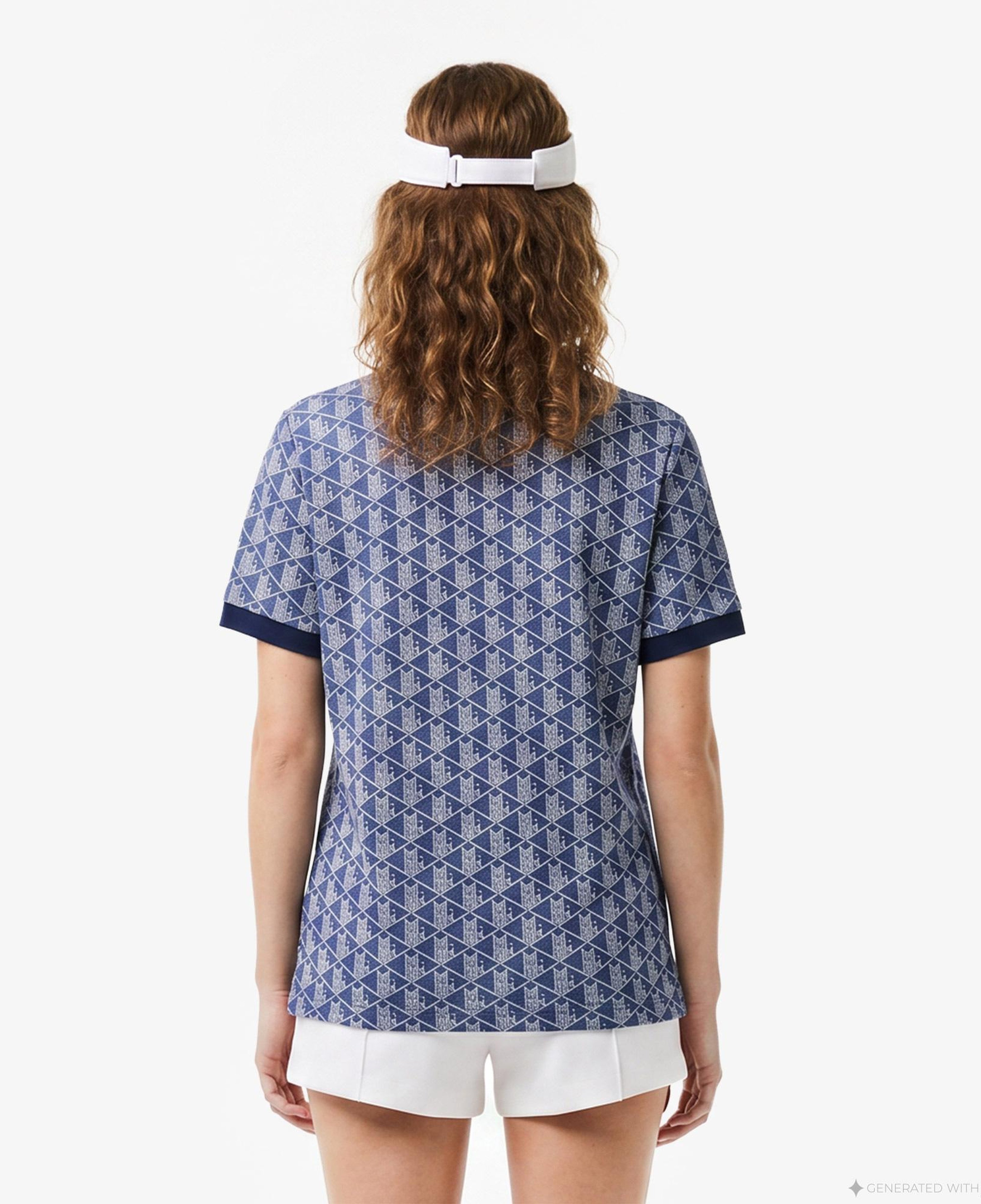 Lacoste Kadın Mavi Polo