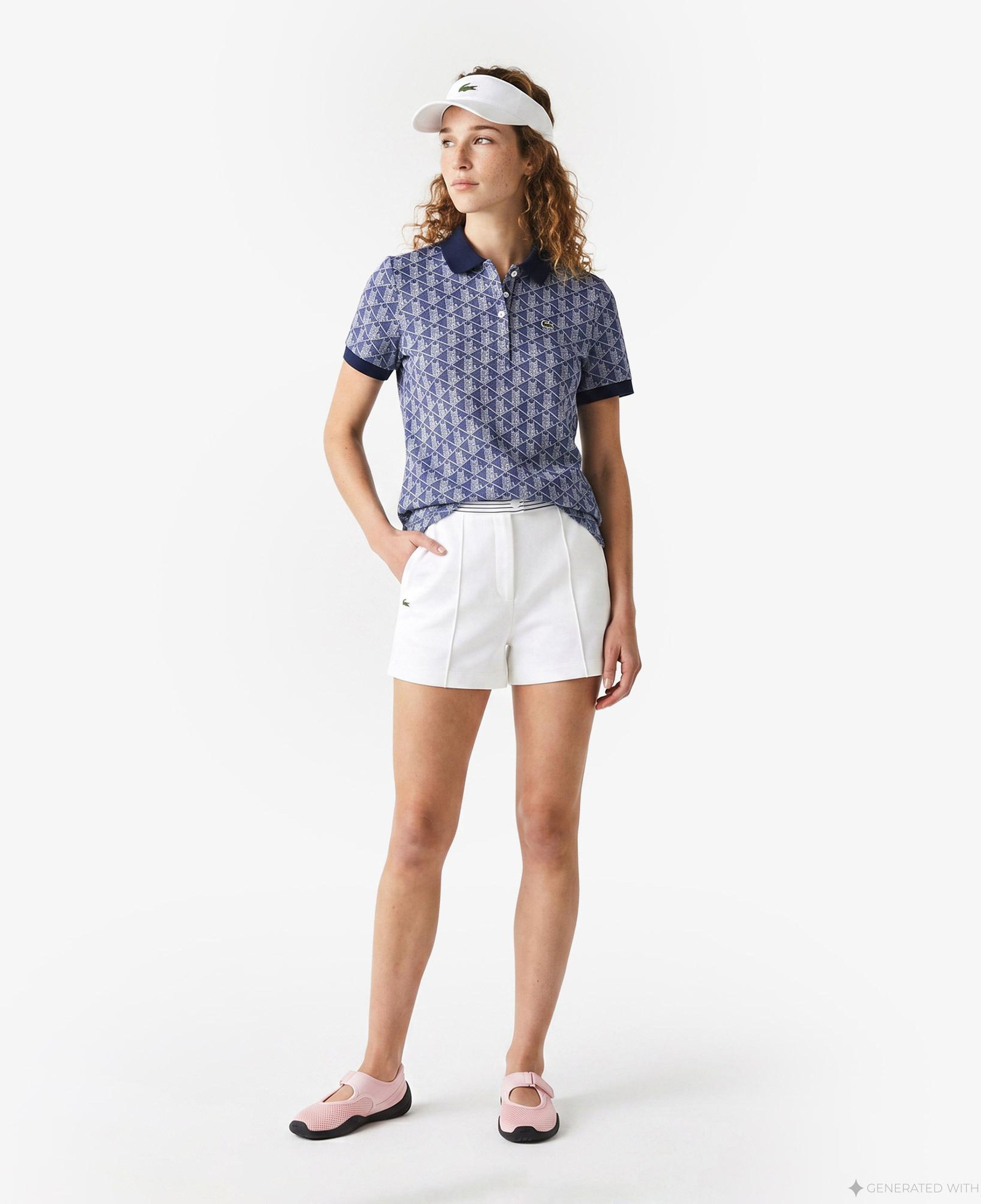 Lacoste Kadın Mavi Polo