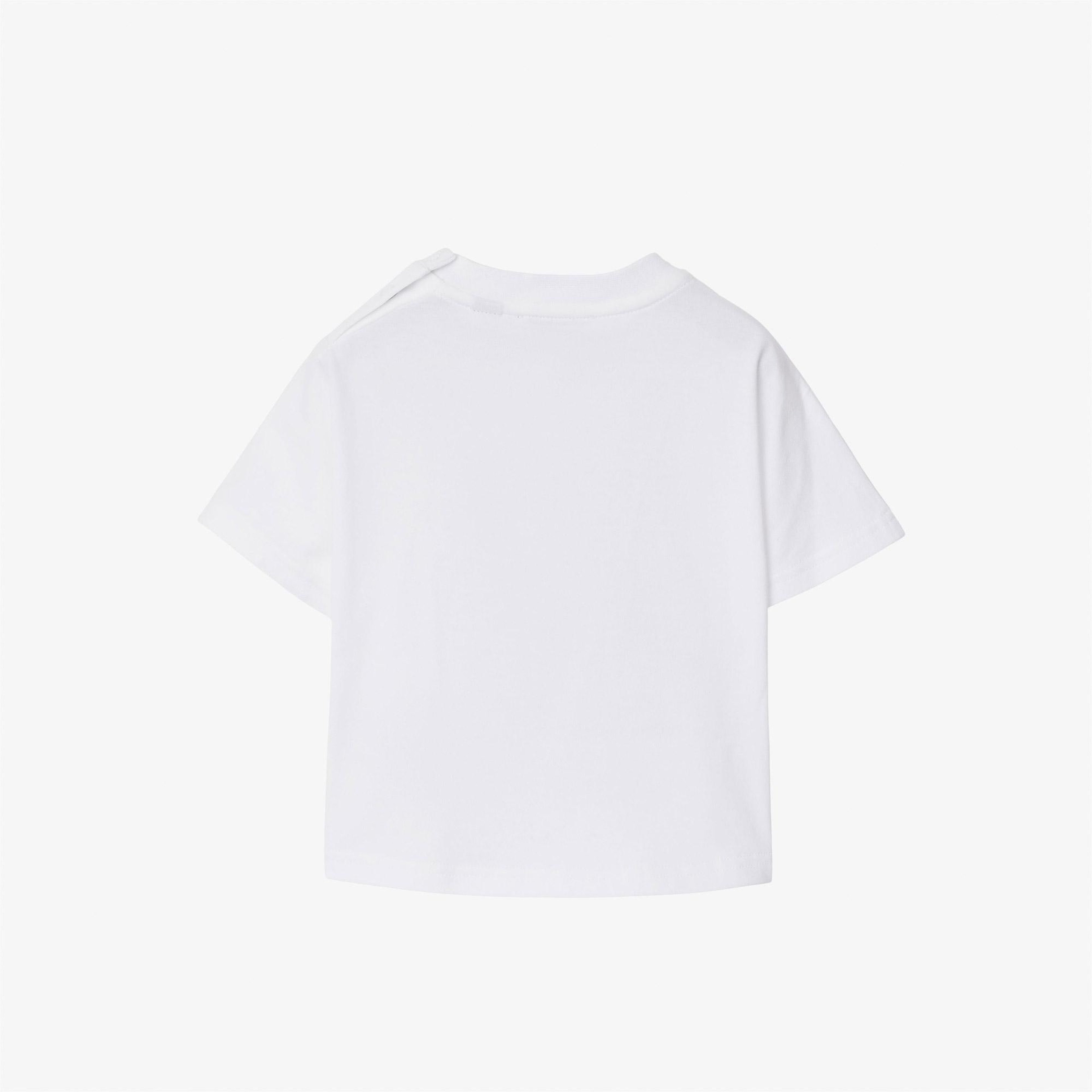 Burberry Çocuk Beyaz T-Shirt