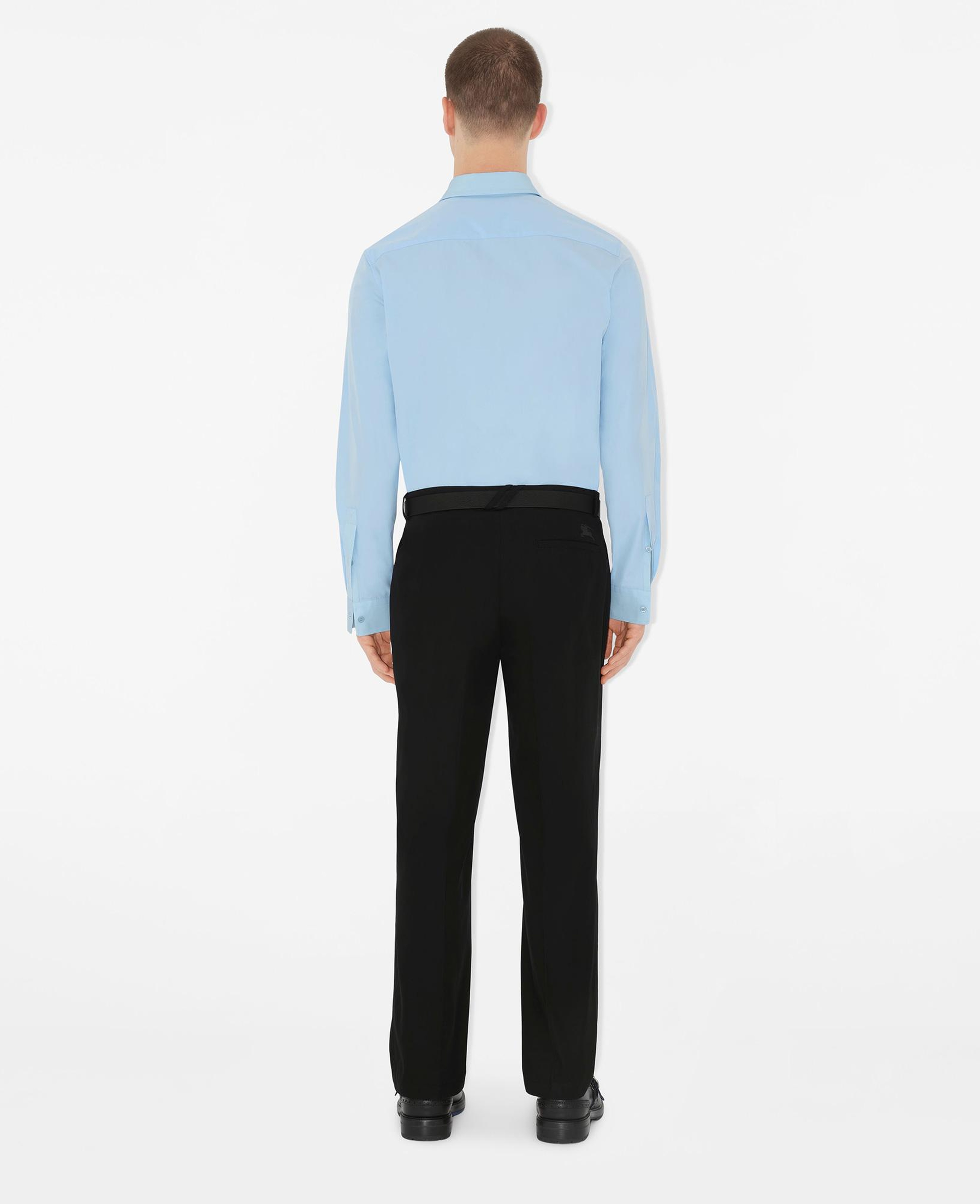 Burberry Sip Slim Fit Cotton Formal Erkek Mavi Gömlek