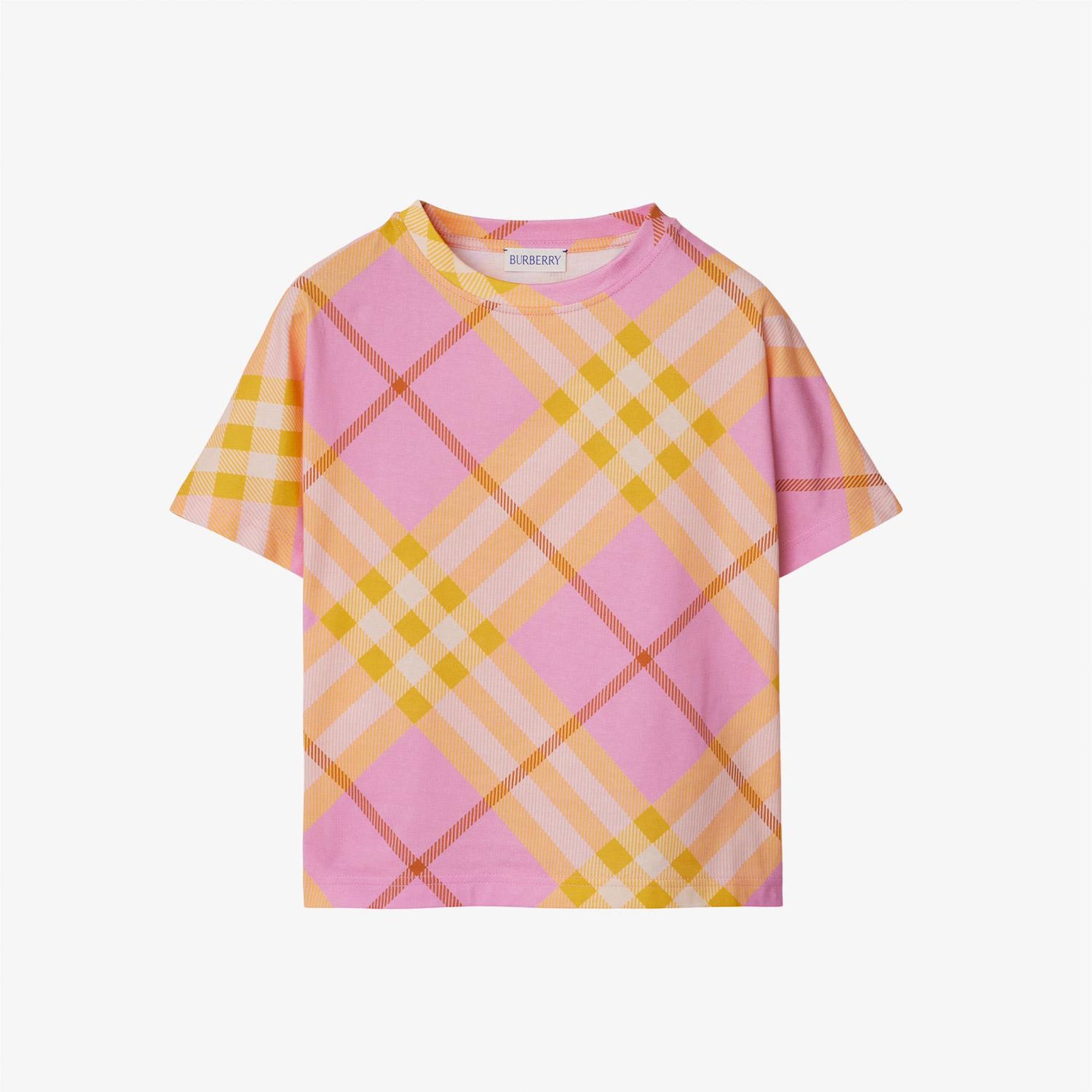 Burberry Çocuk Pembe T-Shirt
