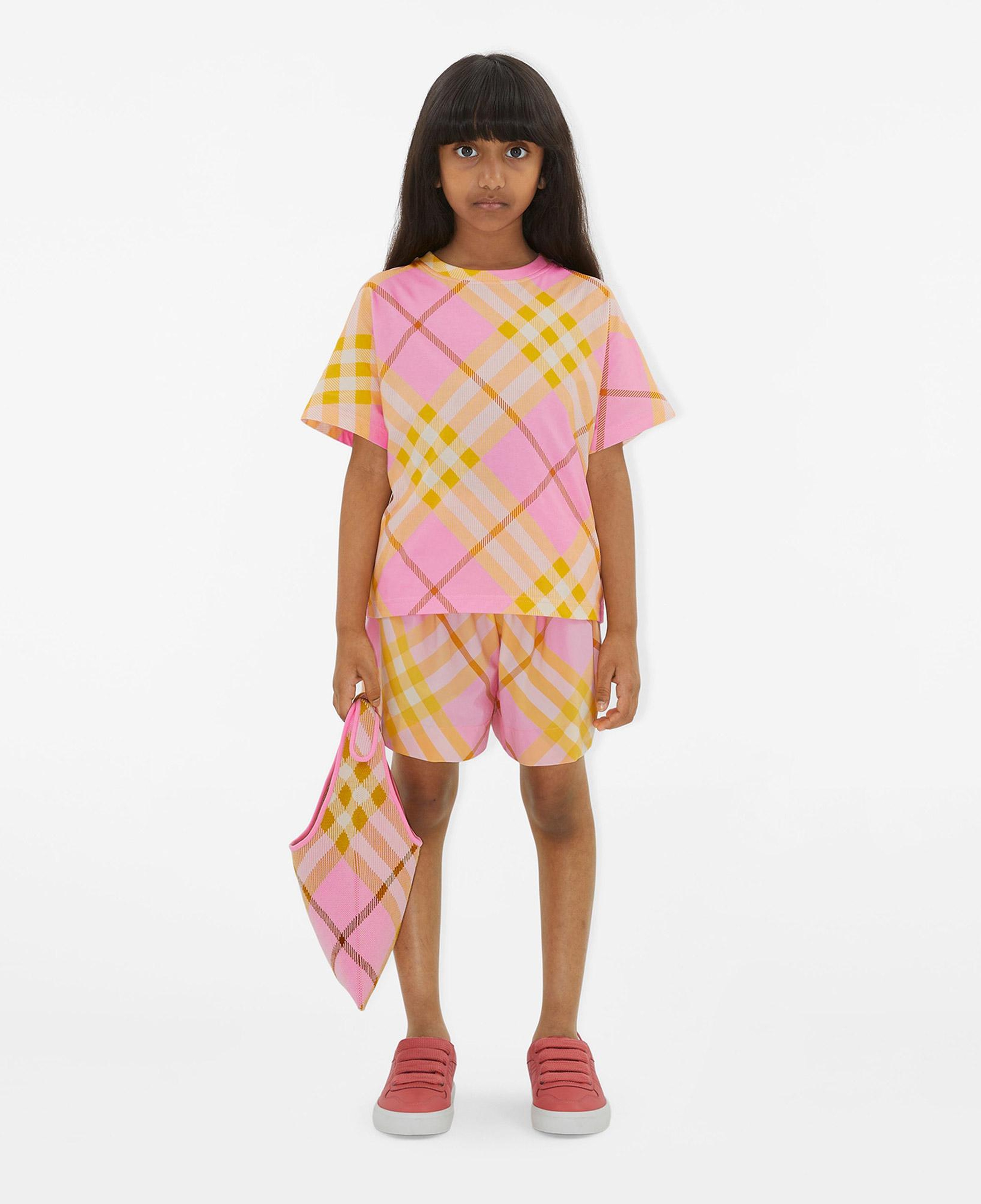 Burberry Çocuk Pembe T-Shirt