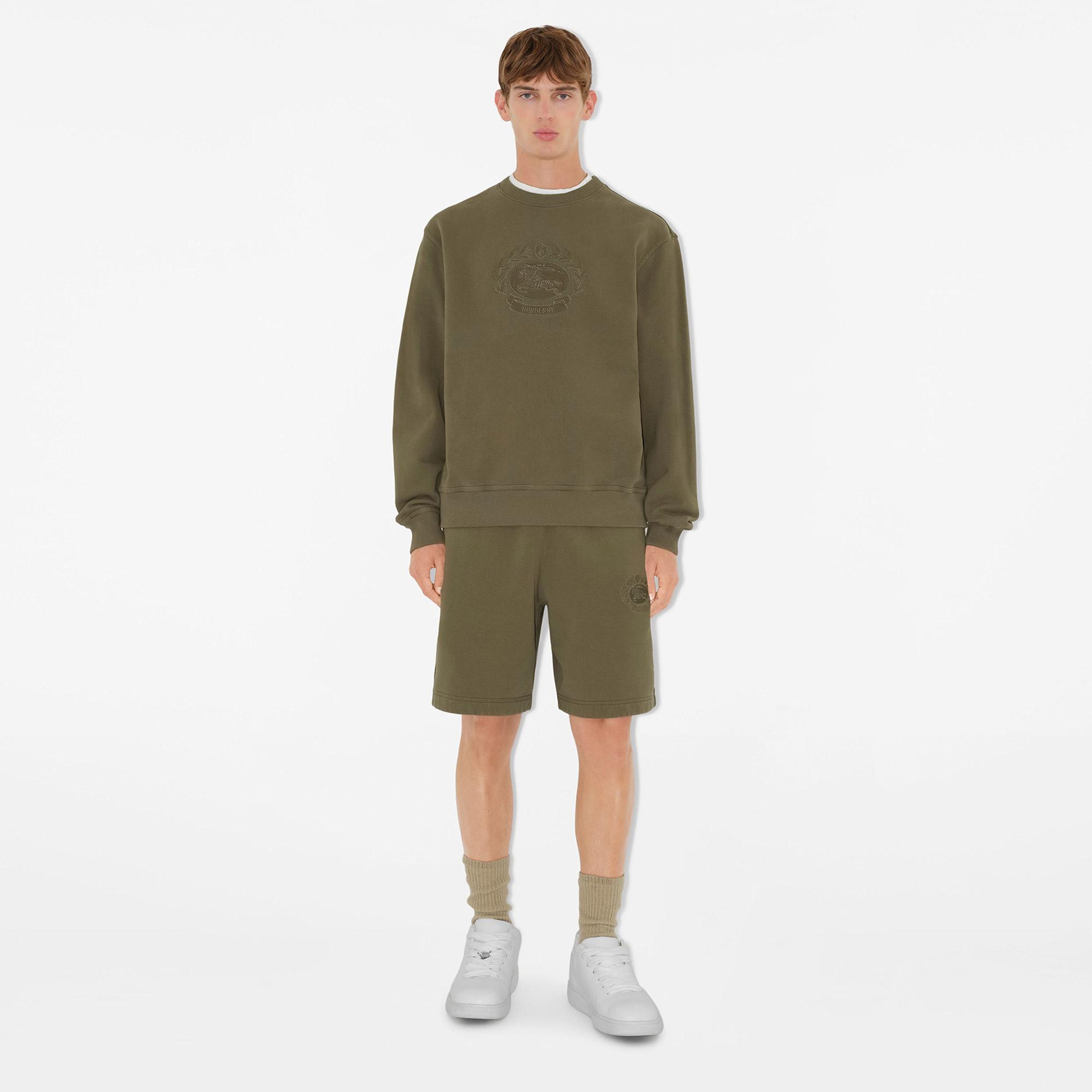 Burberry Erkek Haki Sweatshirt