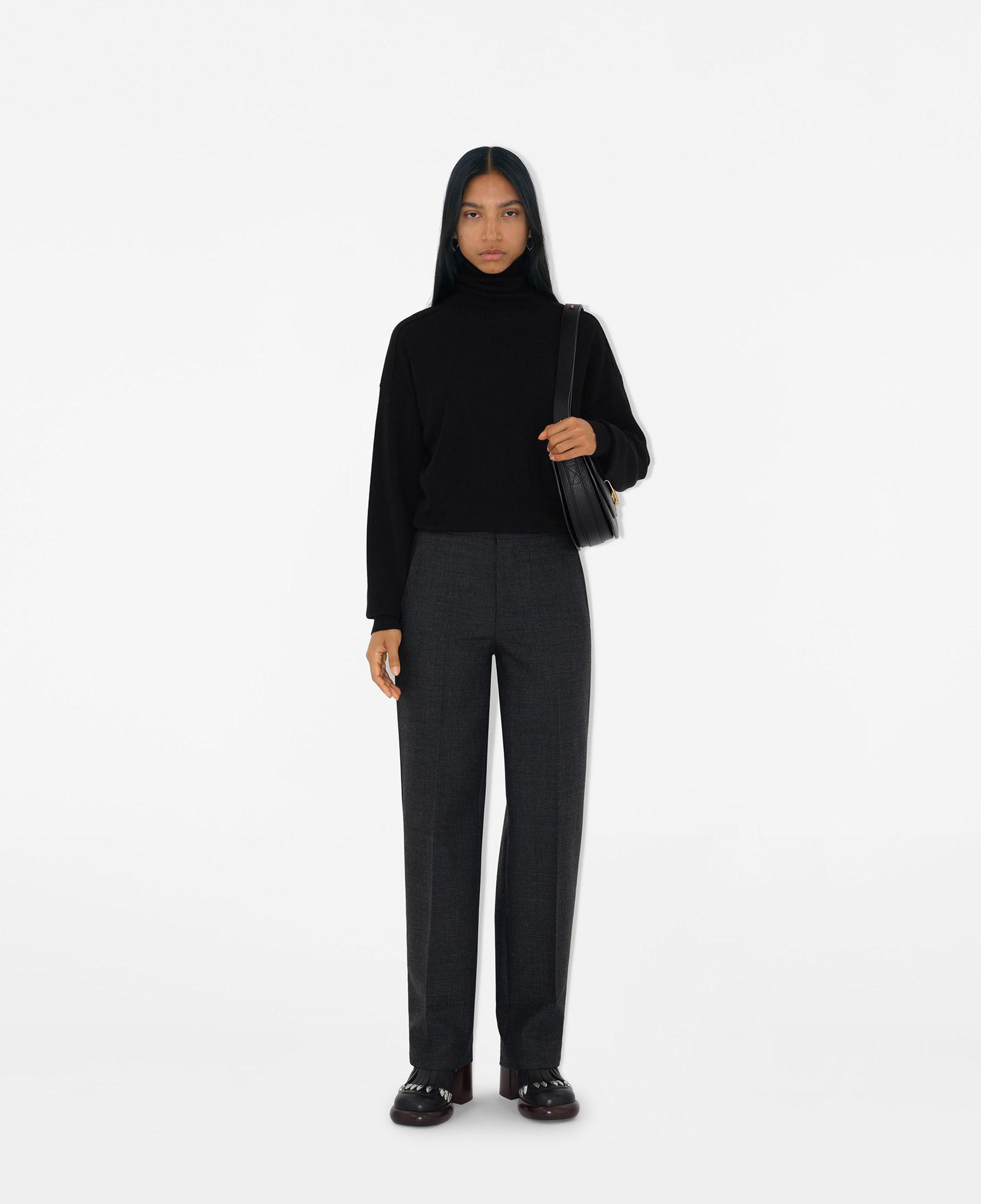Burberry Kadın Siyah Yün Triko