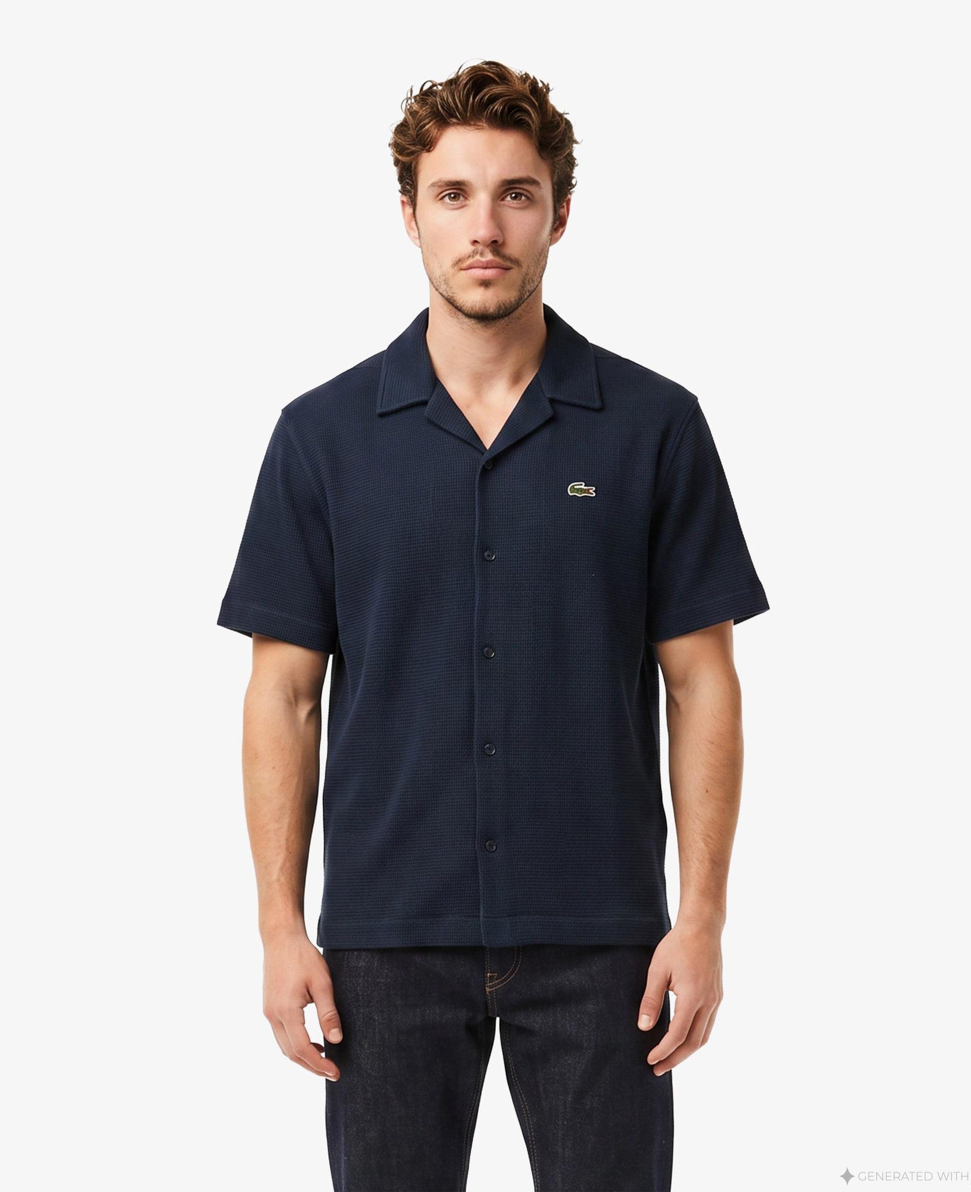 Lacoste Erkek Mavi Gömlek