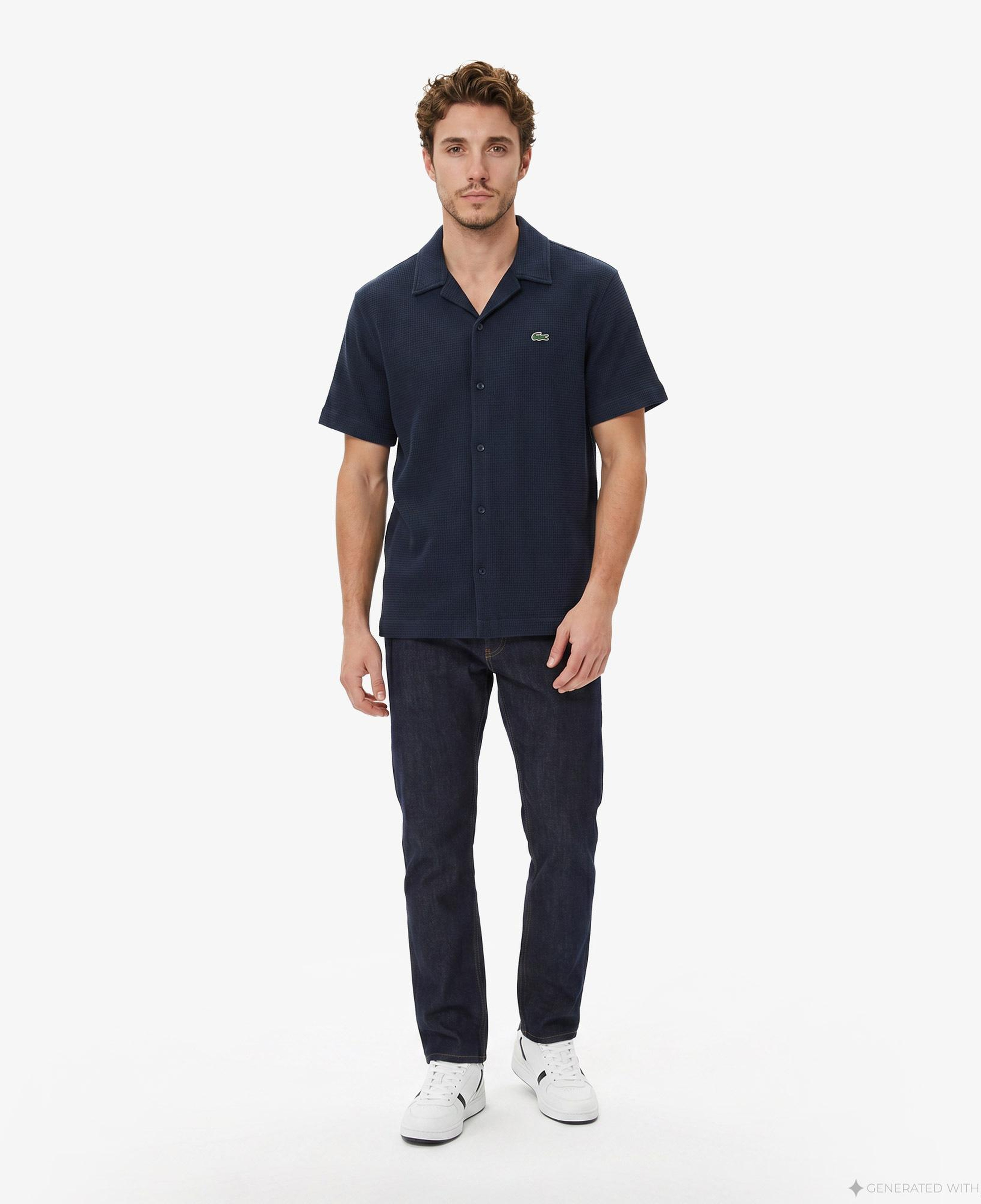 Lacoste Erkek Mavi Gömlek