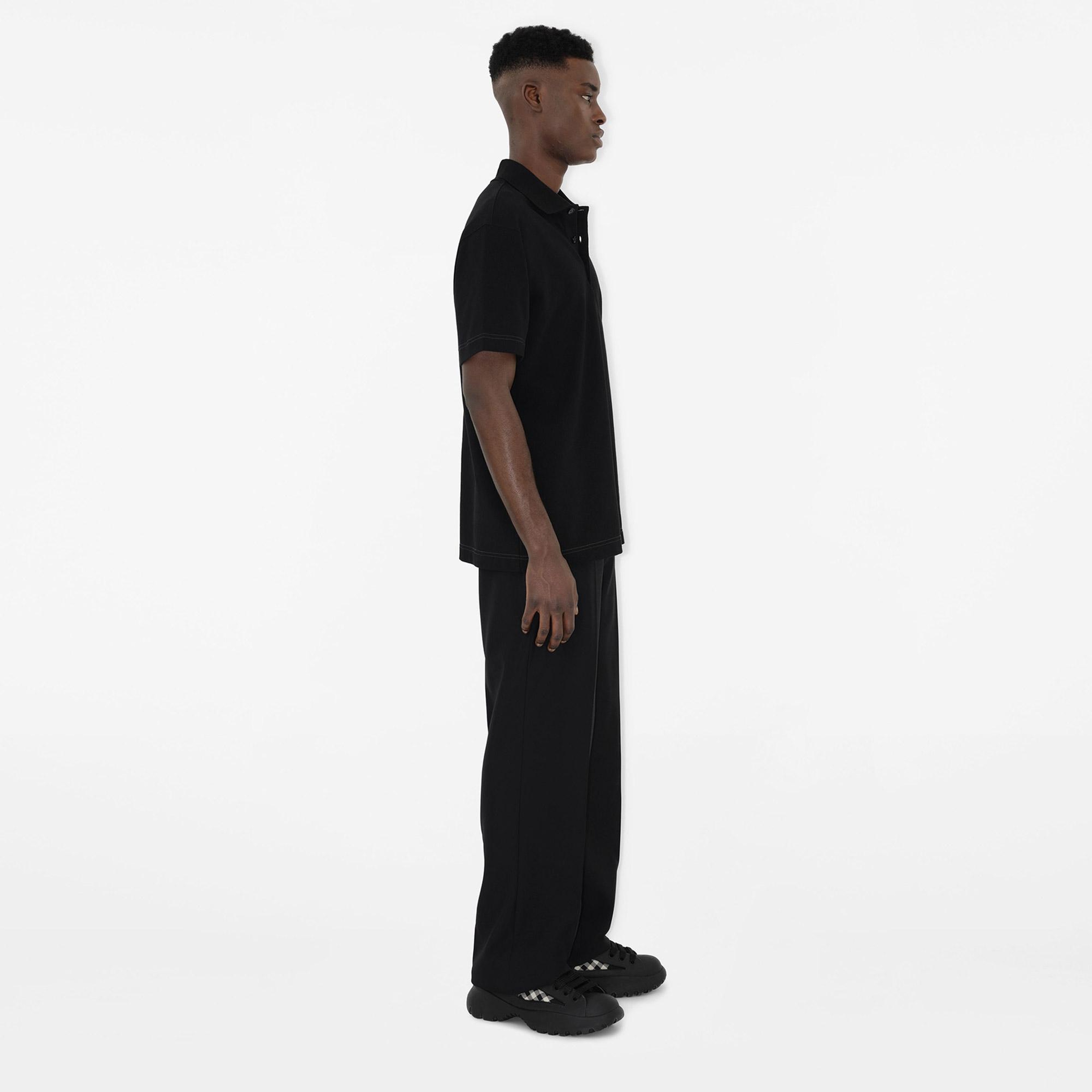 Burberry Erkek Siyah Polo