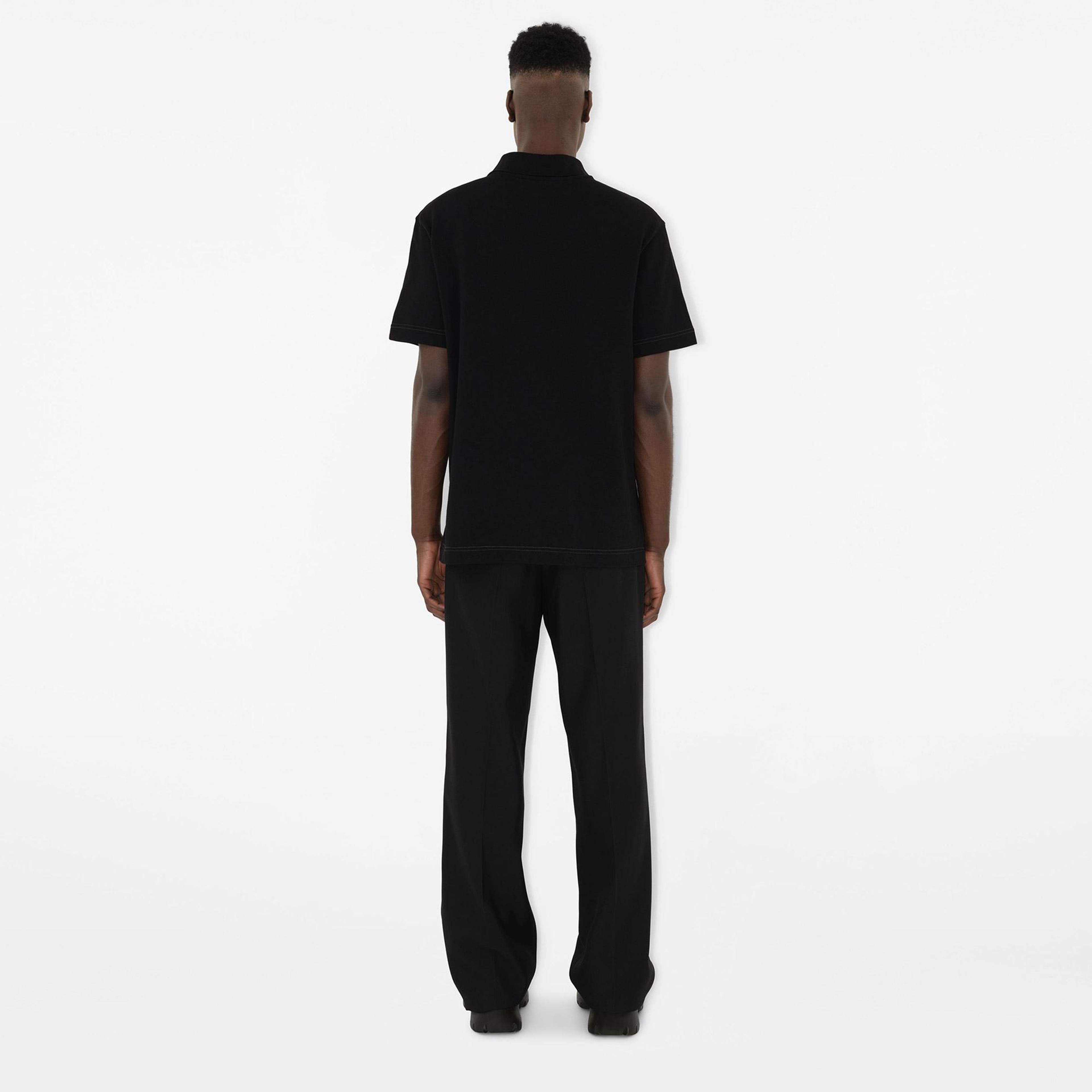 Burberry Erkek Siyah Polo