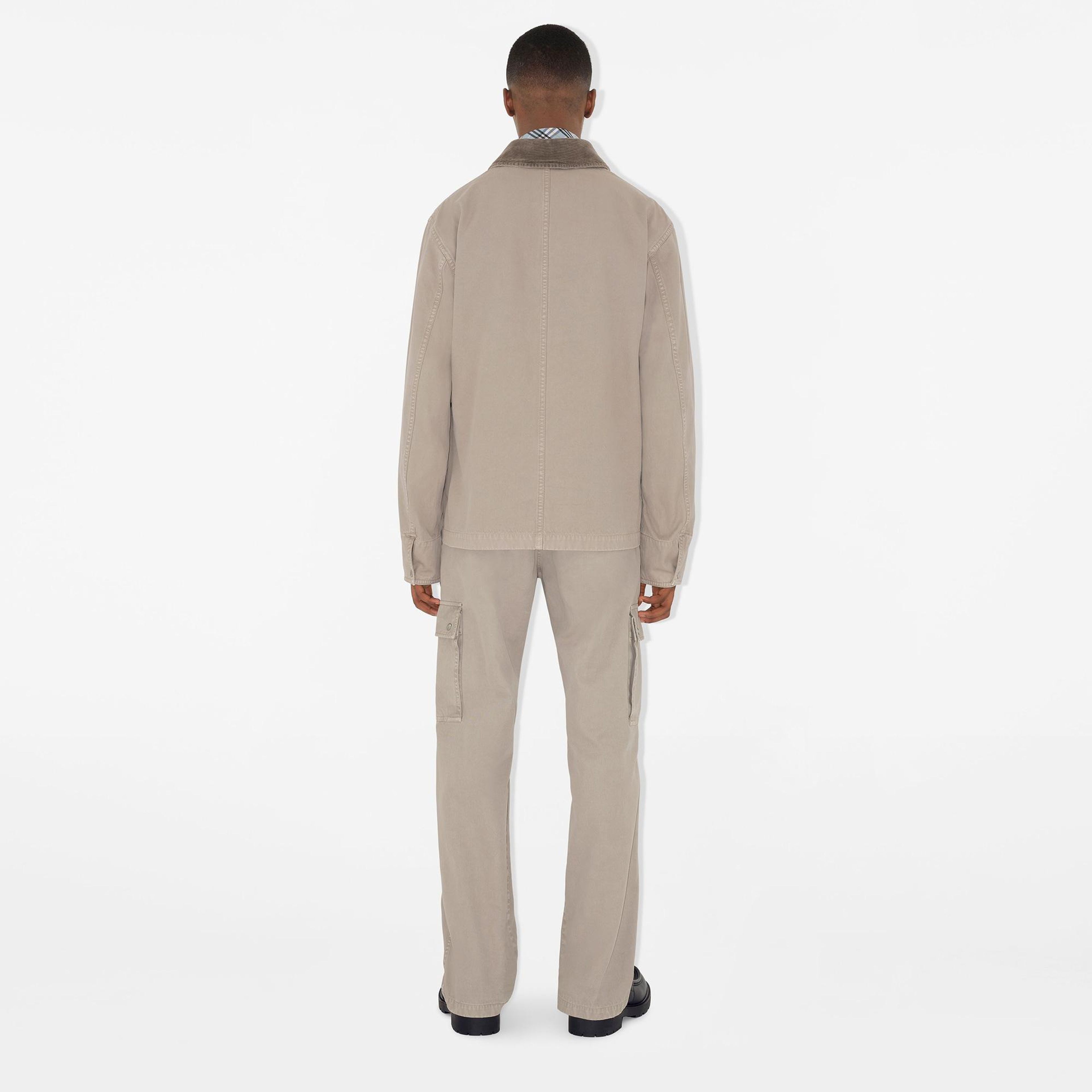 Burberry Casual Cotton Field Erkek Krem Mont