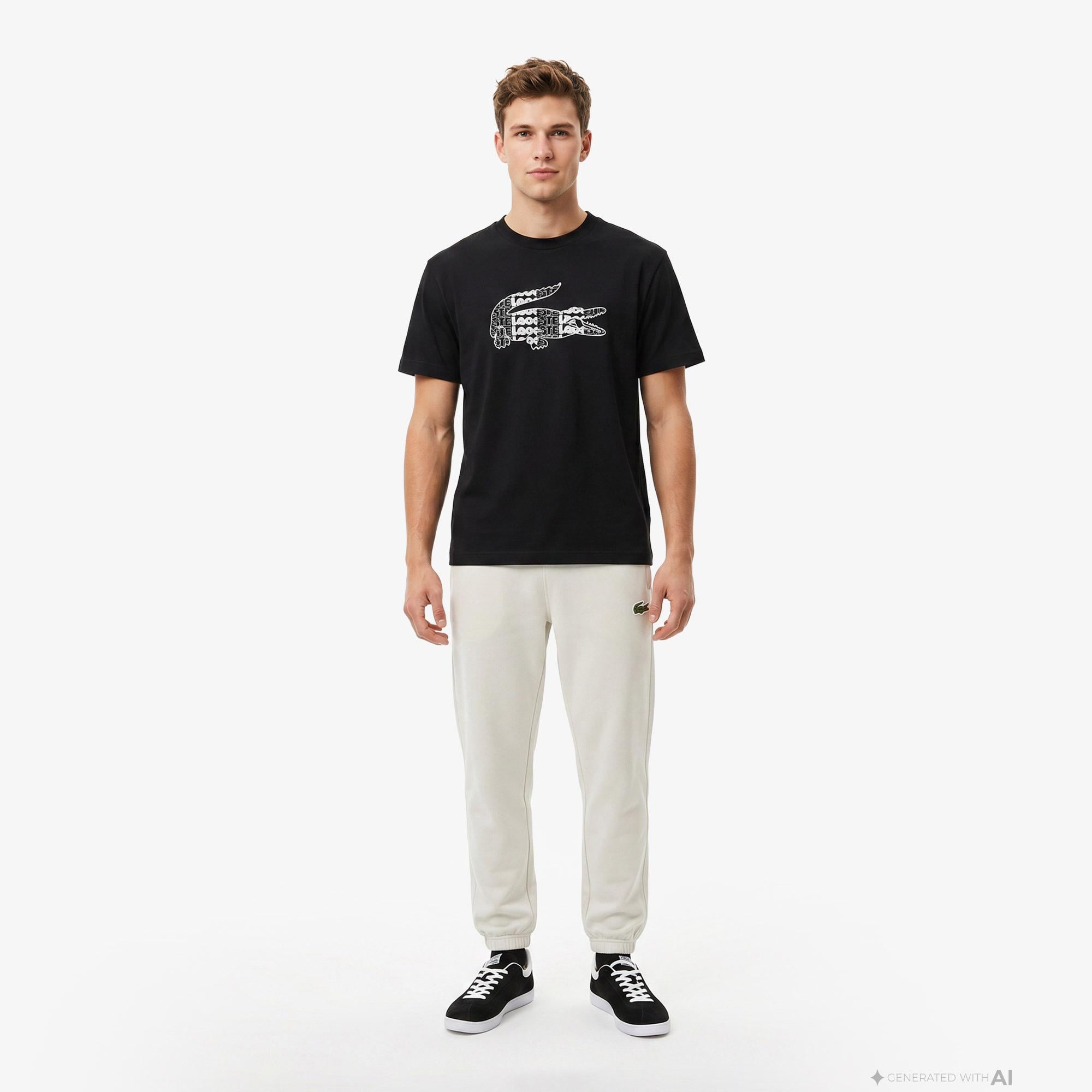 Lacoste Erkek Gri Eşofman Altı