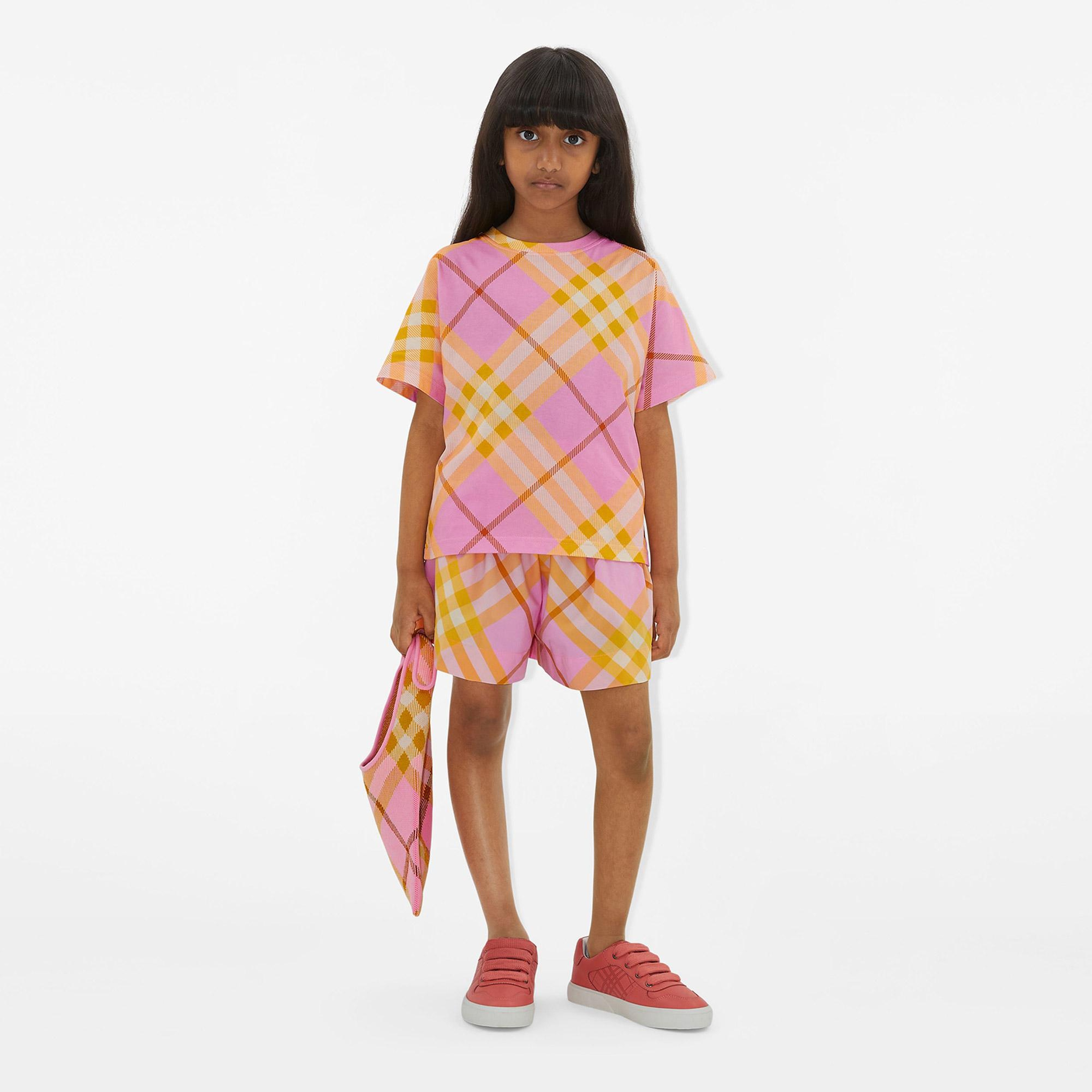 Burberry Çocuk Pembe Şort