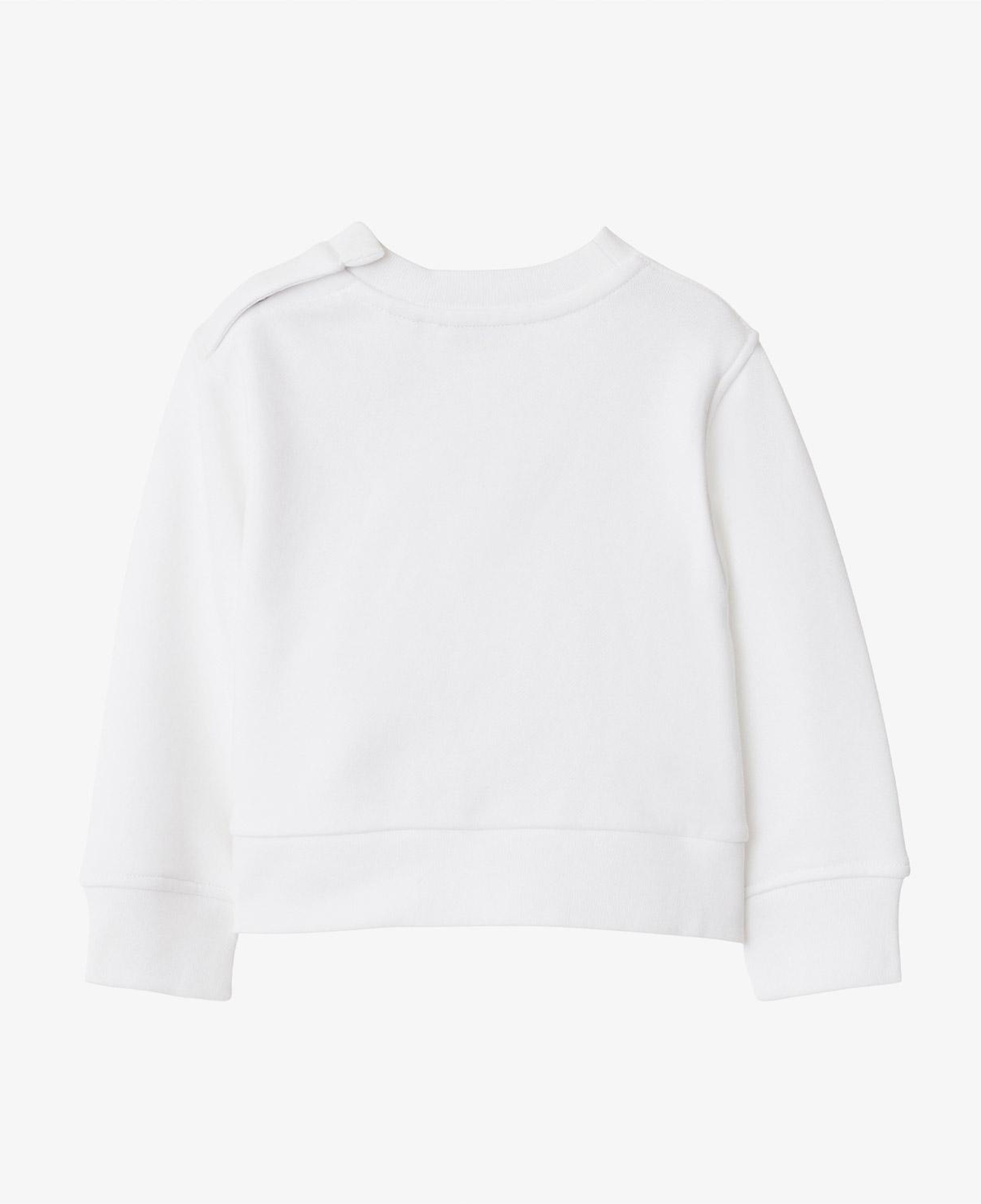 Burberry Çocuk Beyaz Sweatshirt