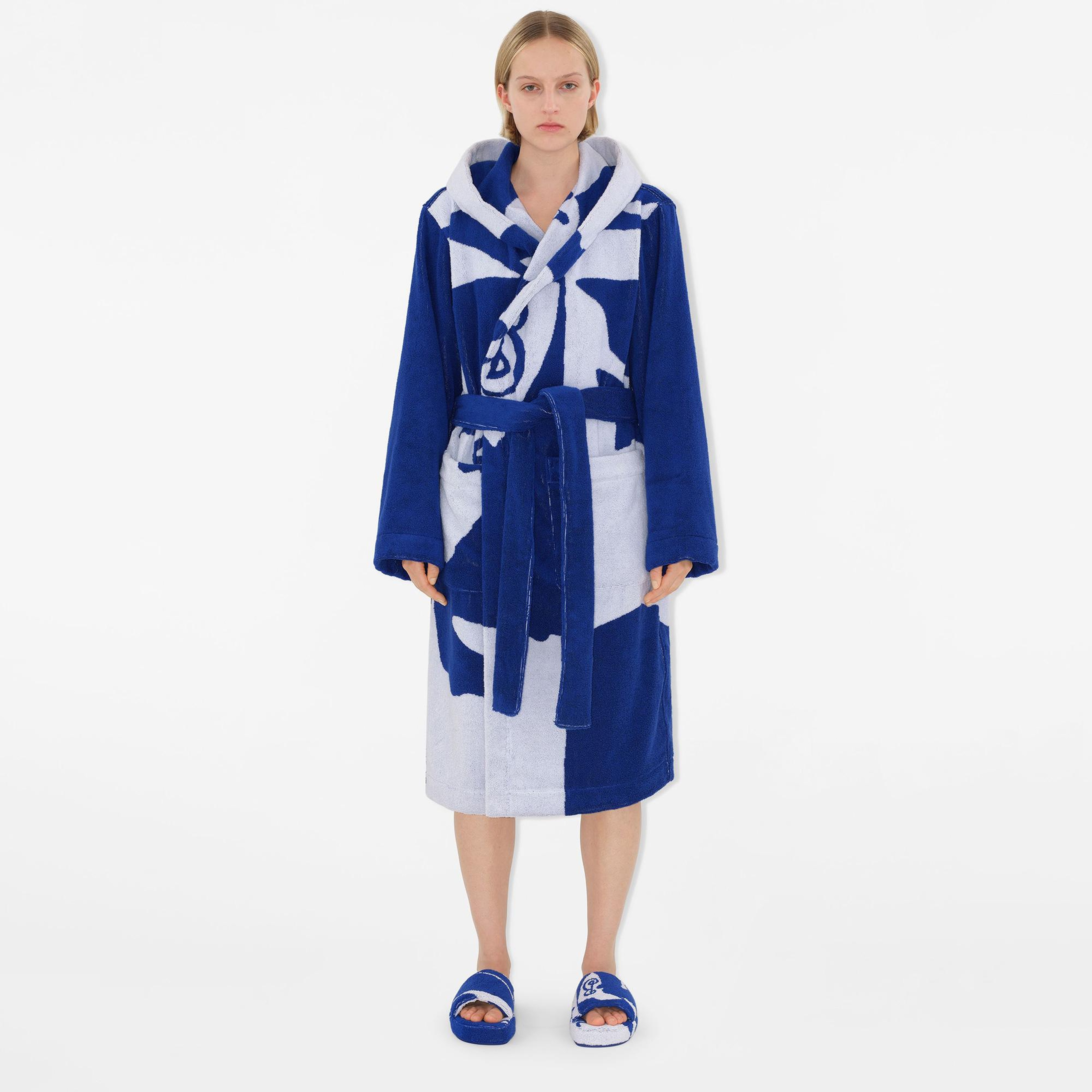 Burberry Kadın Mavi Terlik