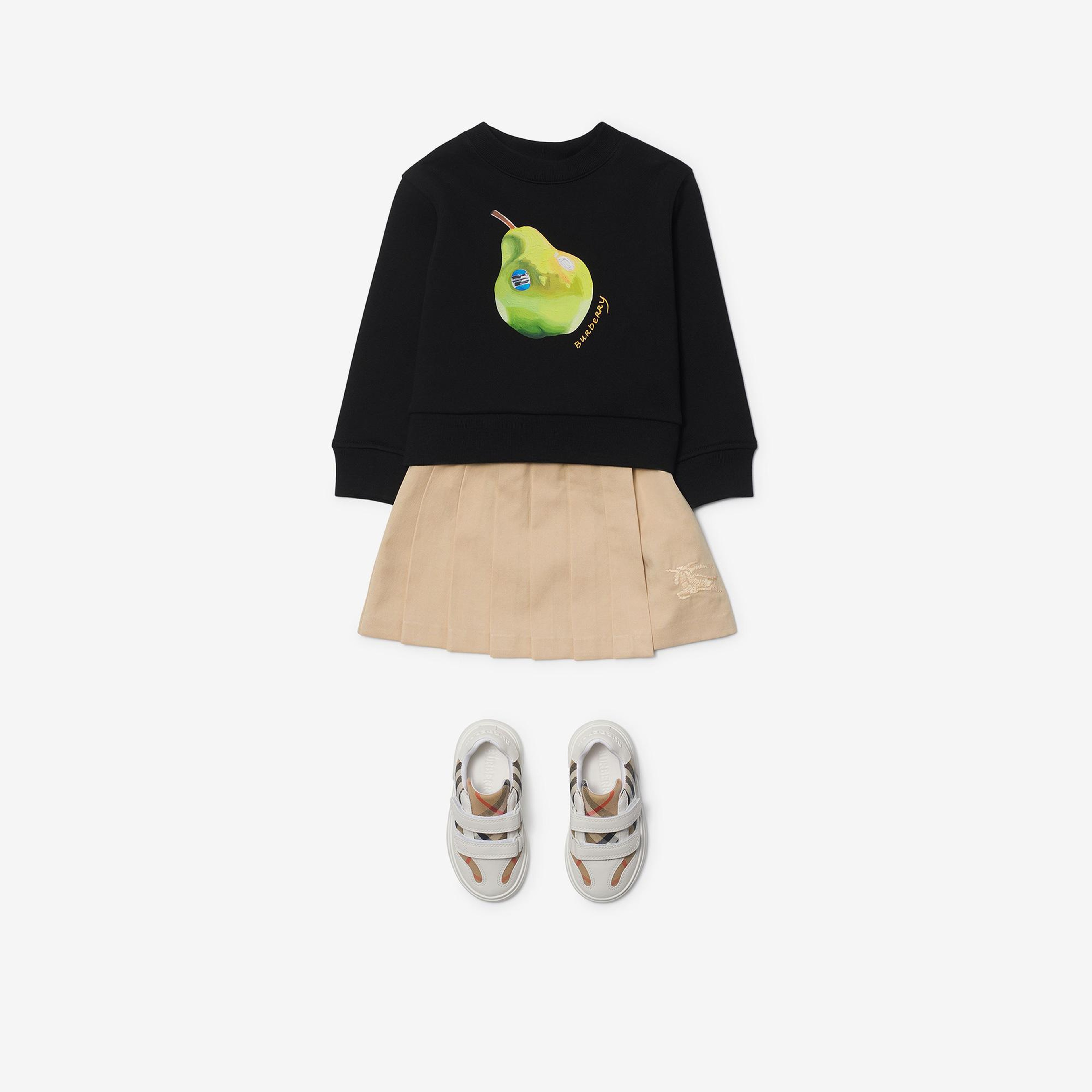 Burberry Çocuk Siyah Sweatshirt