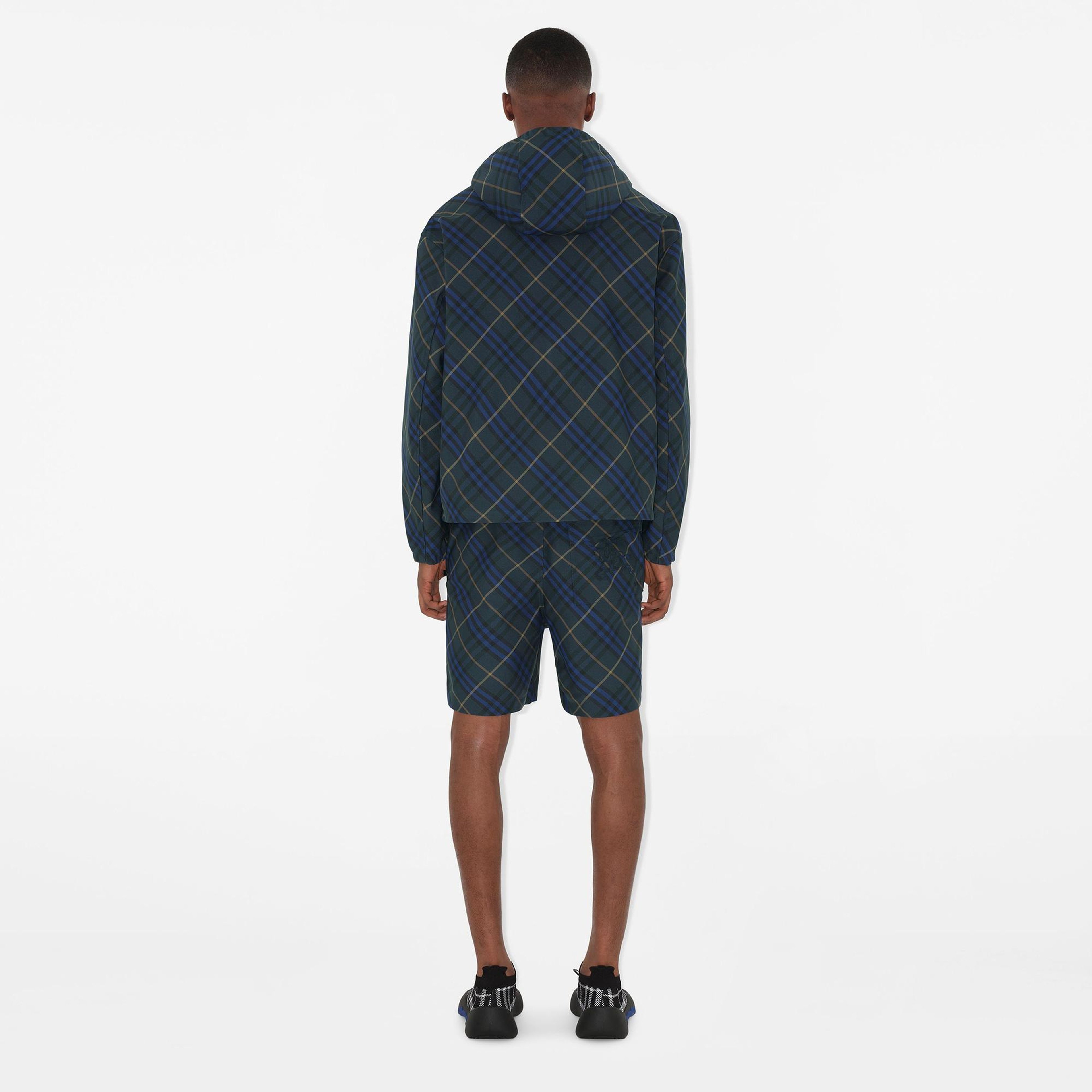 Burberry Tec Twill Erkek Lacivert Mont