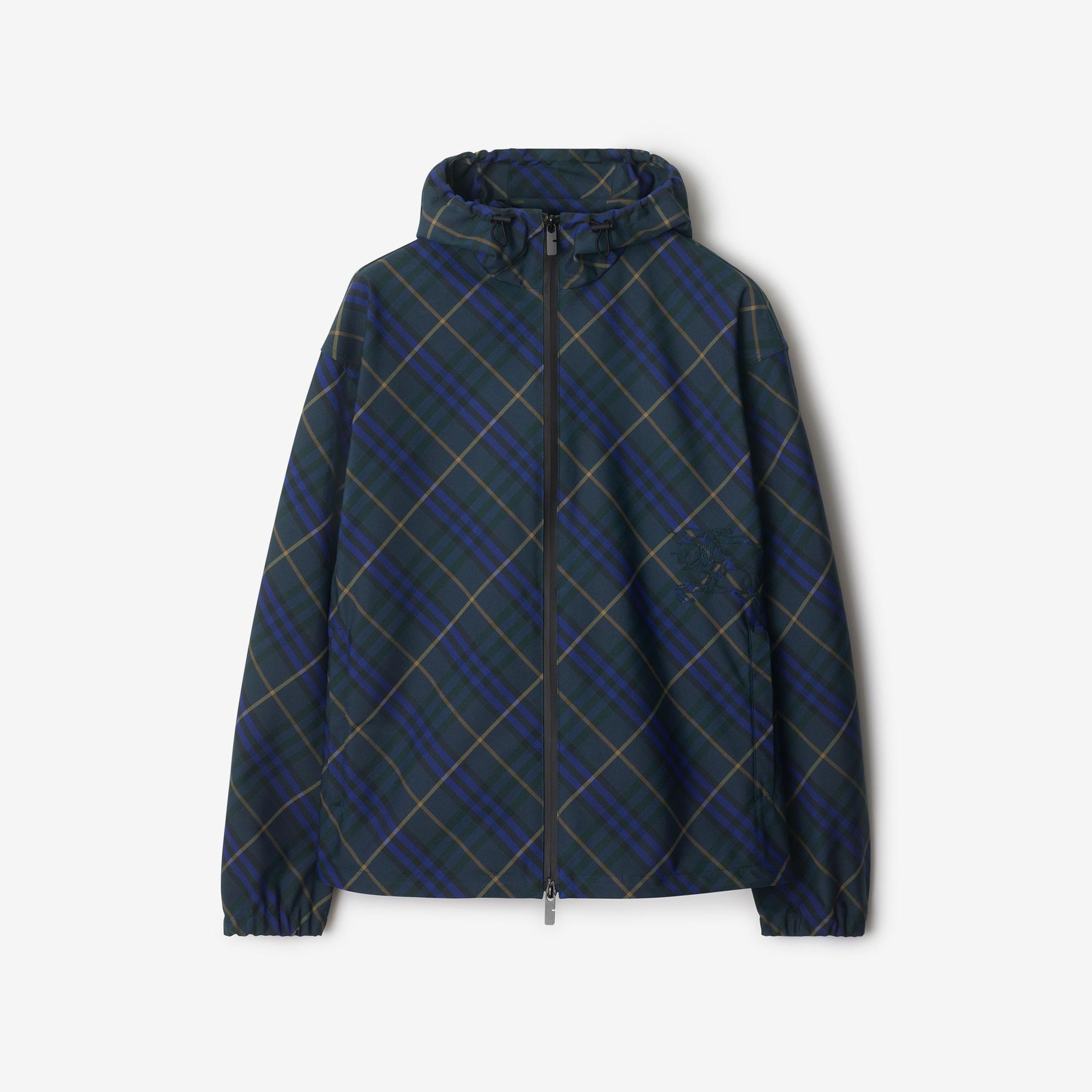 Burberry Tec Twill Erkek Lacivert Mont