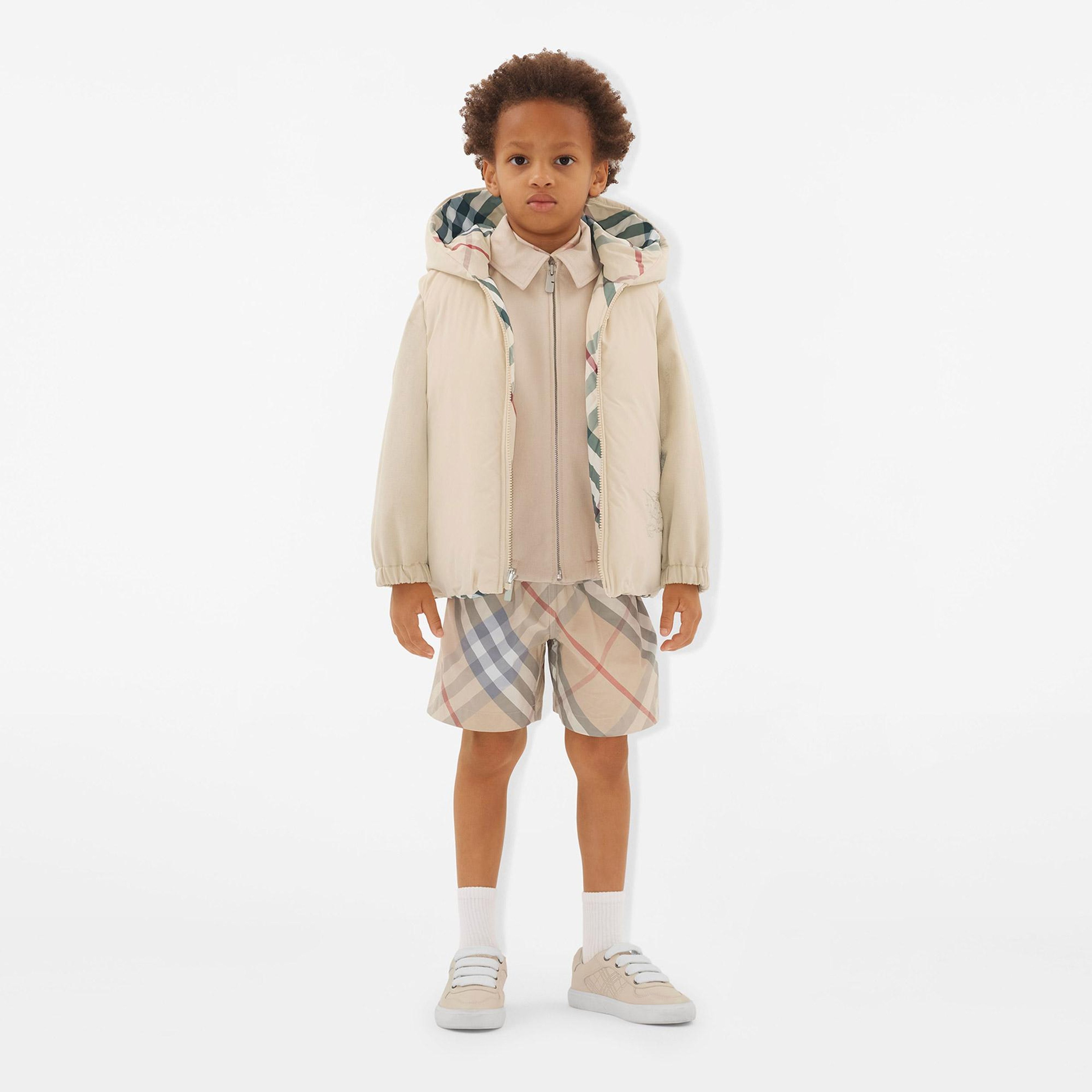 Burberry Çocuk Gri Mont