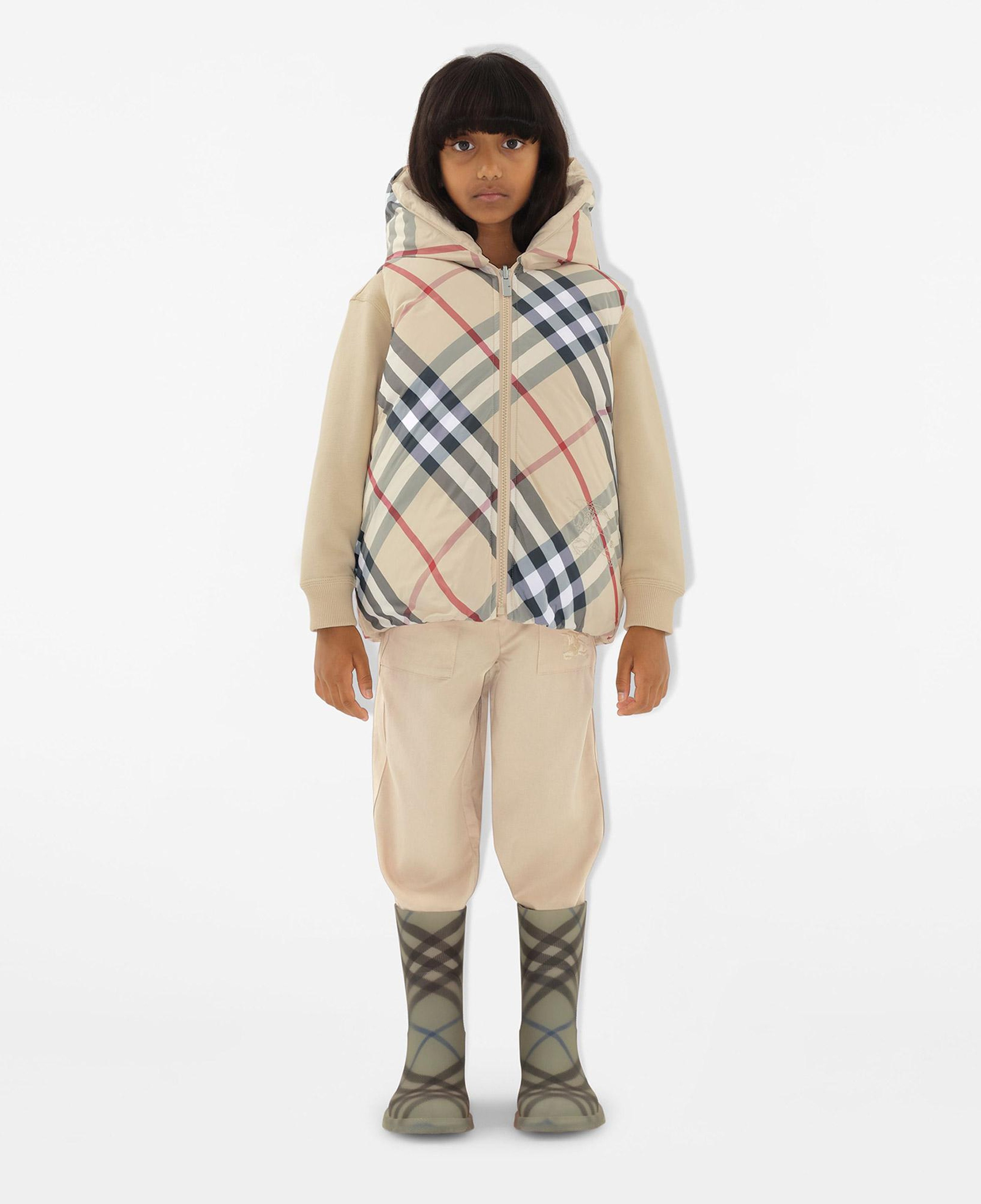 Burberry Çocuk Gri Mont