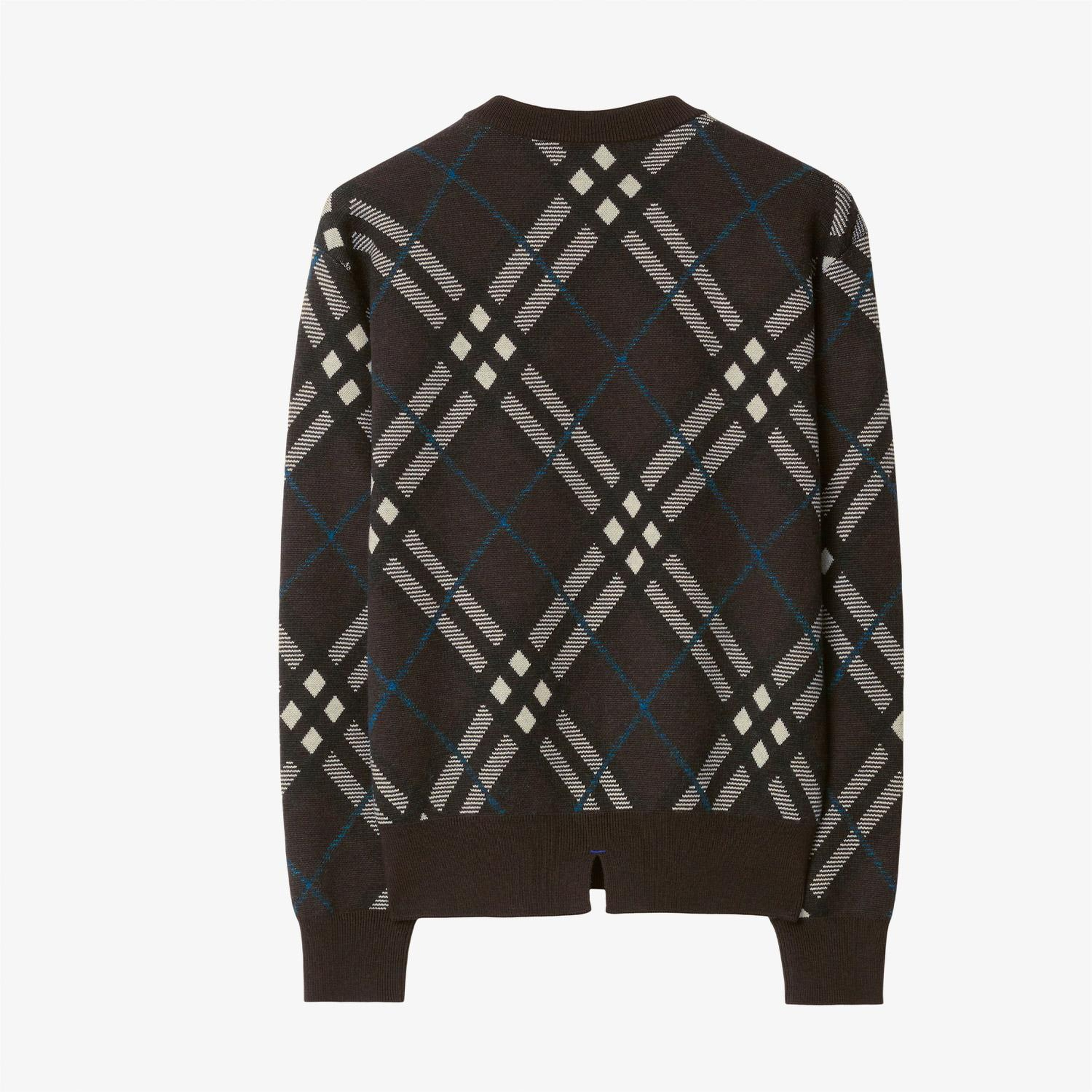 Burberry Erkek Bej Yün Karışımlı Triko