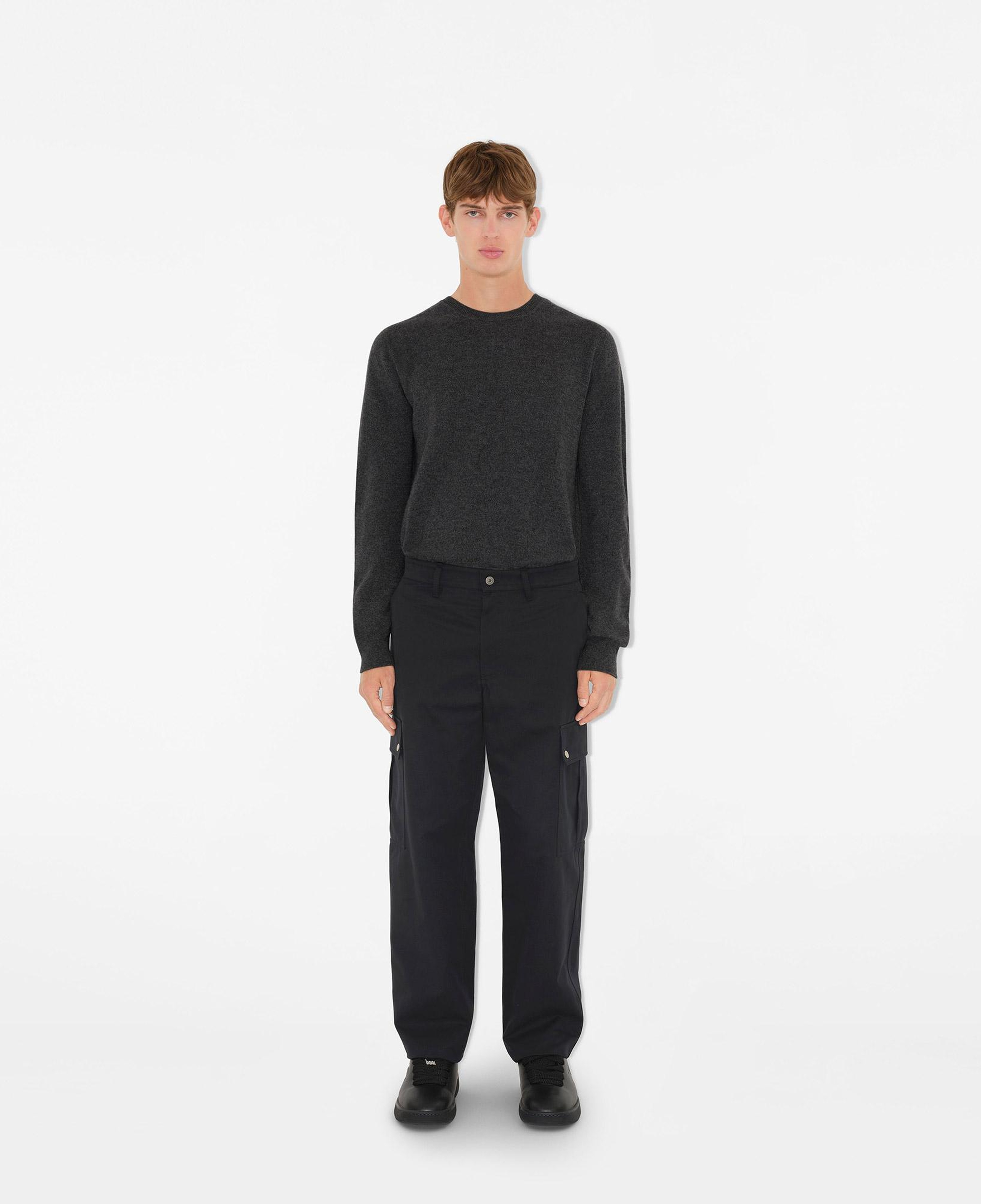 Burberry Erkek Siyah Pantolon