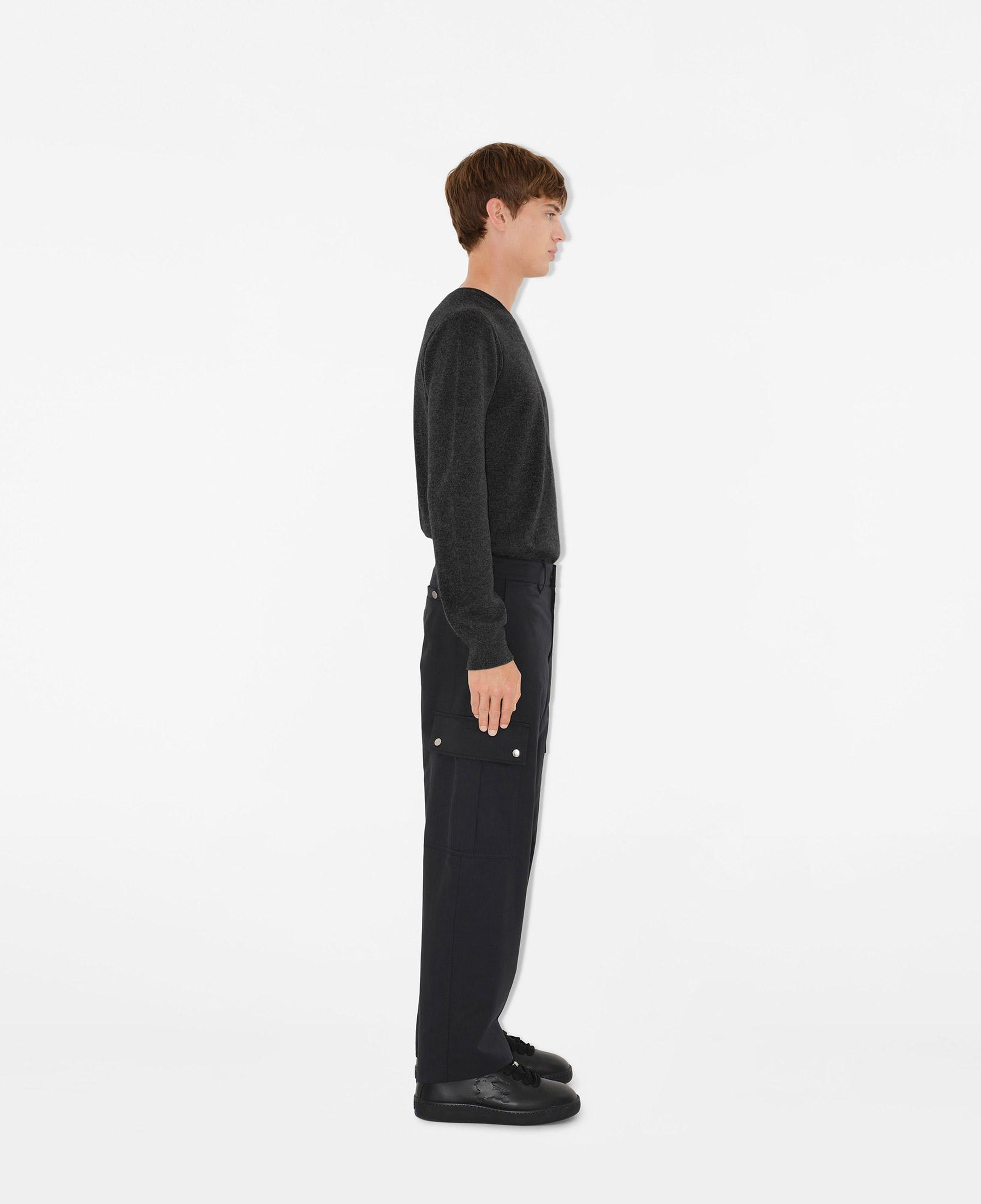 Burberry Erkek Siyah Pantolon