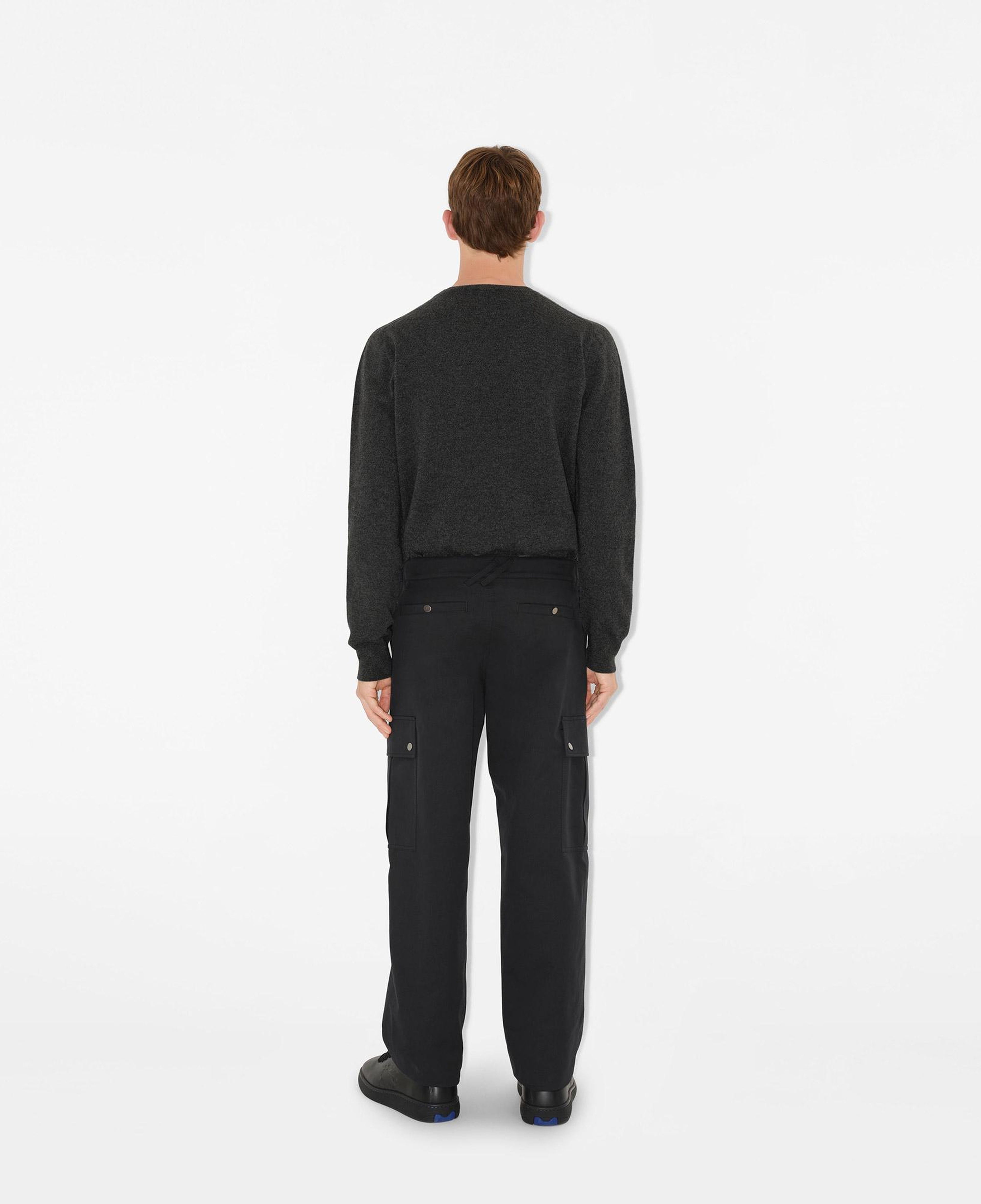 Burberry Erkek Siyah Pantolon