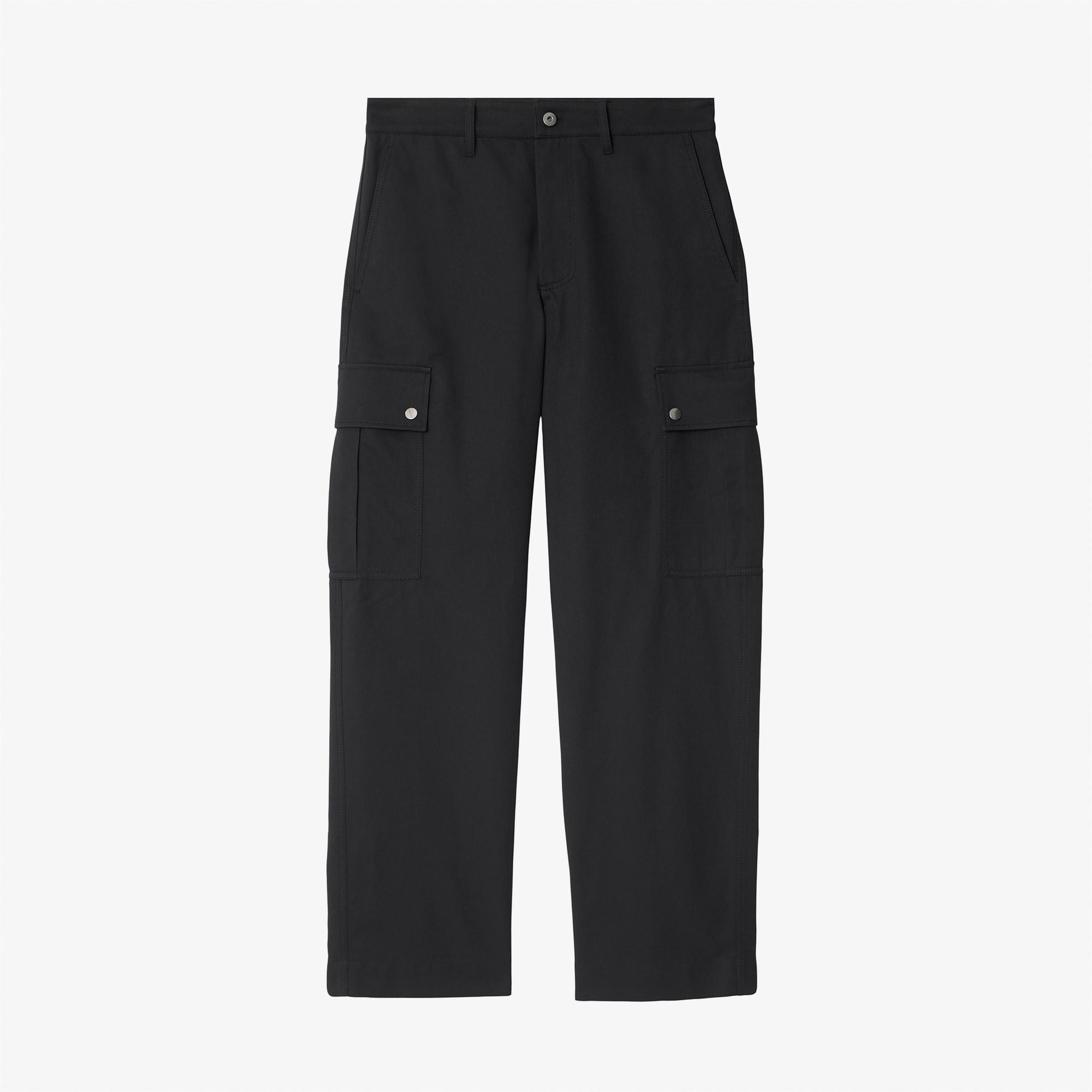 Burberry Erkek Siyah Pantolon